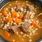 Easy Beef Barley Soup Recipe