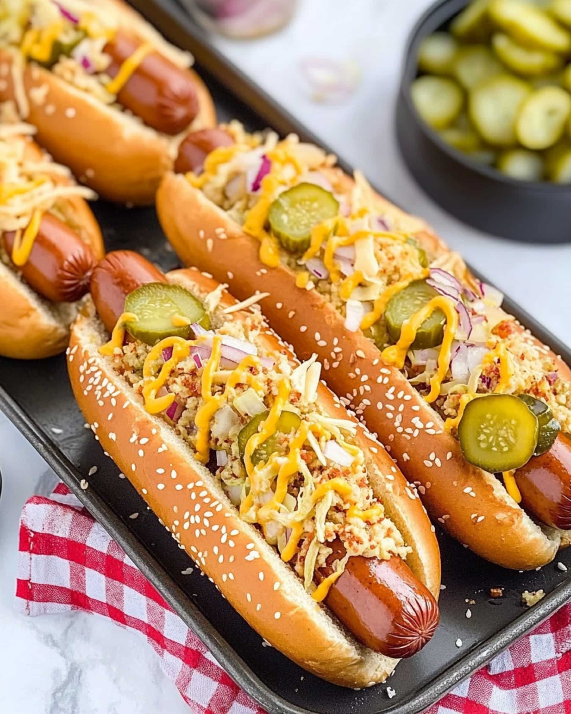 Big Mac Hot Dogs Recipe