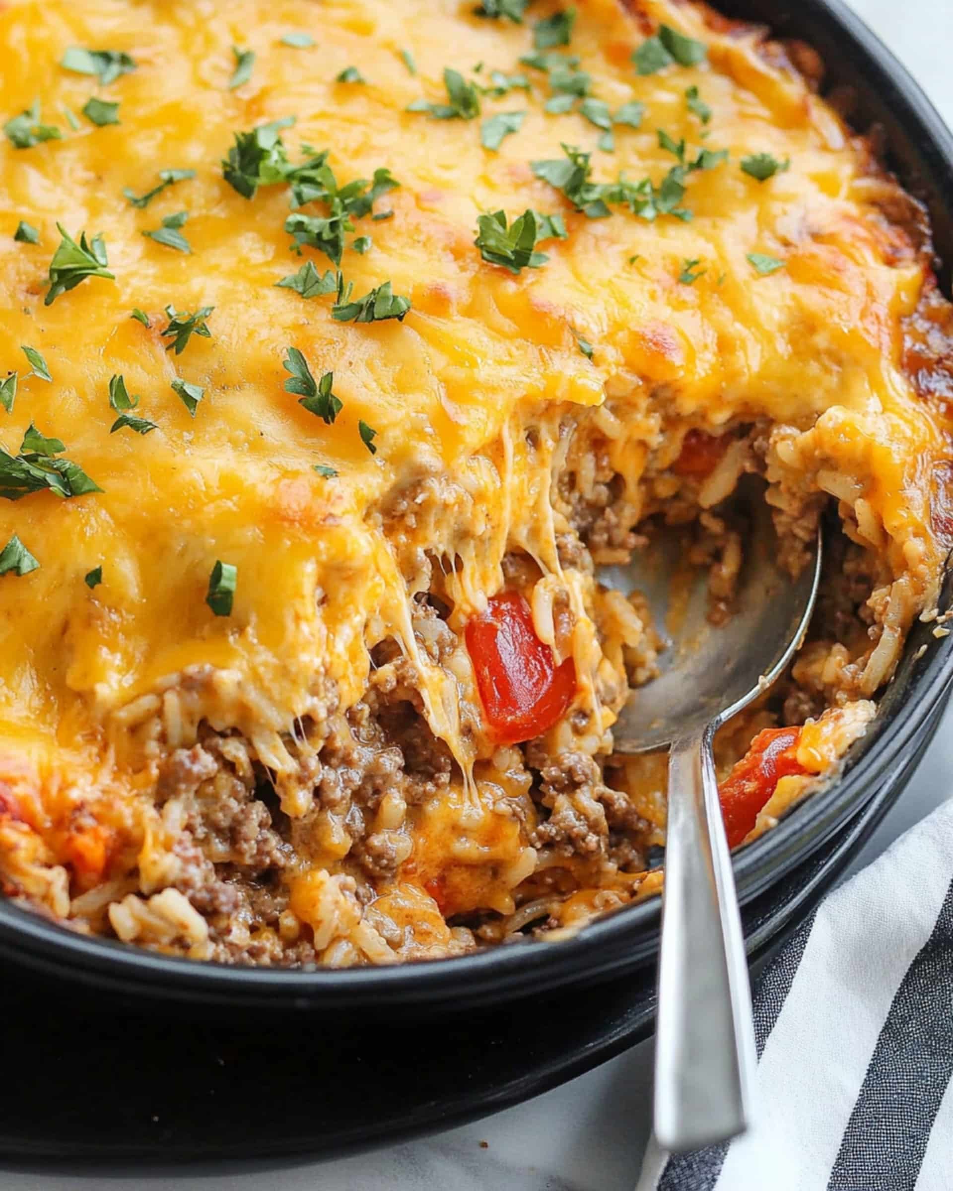 Cheesy Taco Rice Recipe