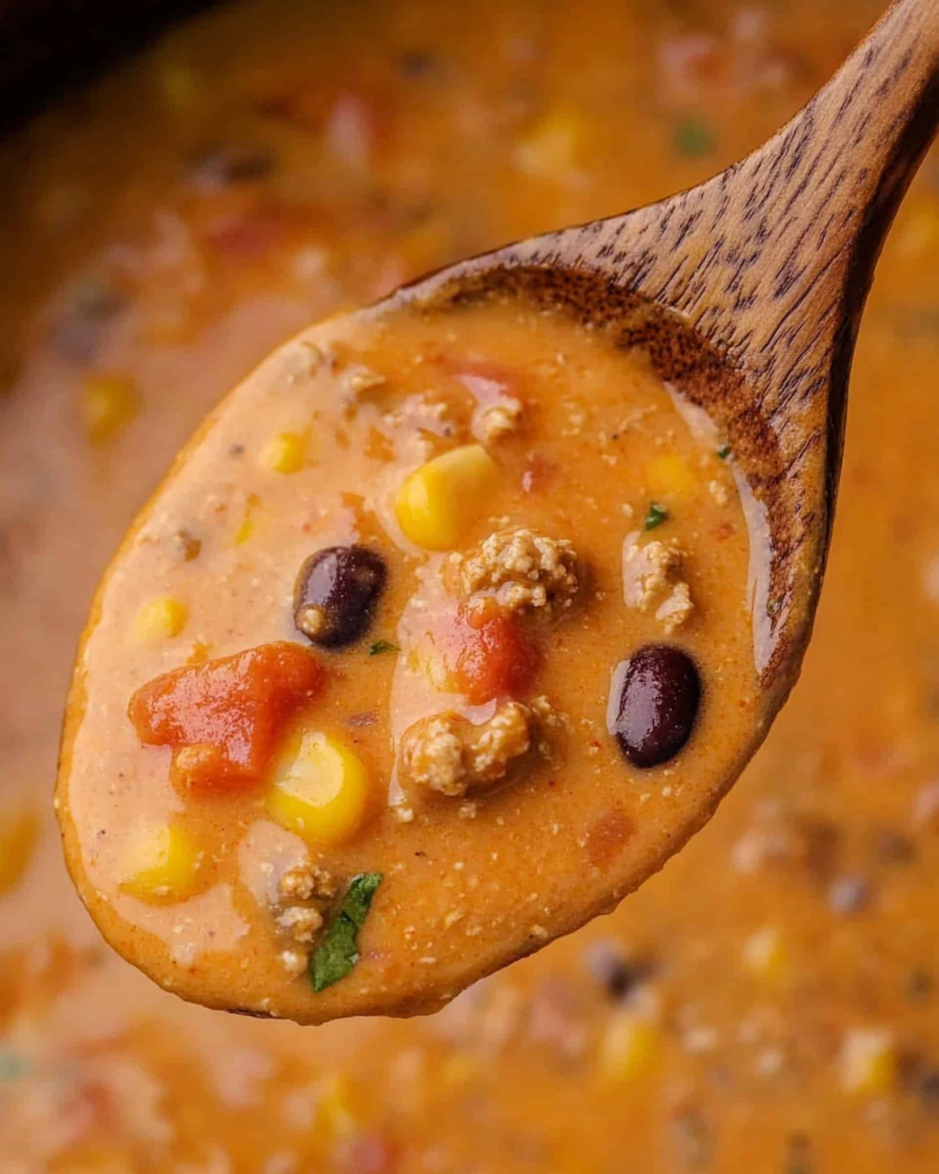 Cheesy Taco Soup Recipe