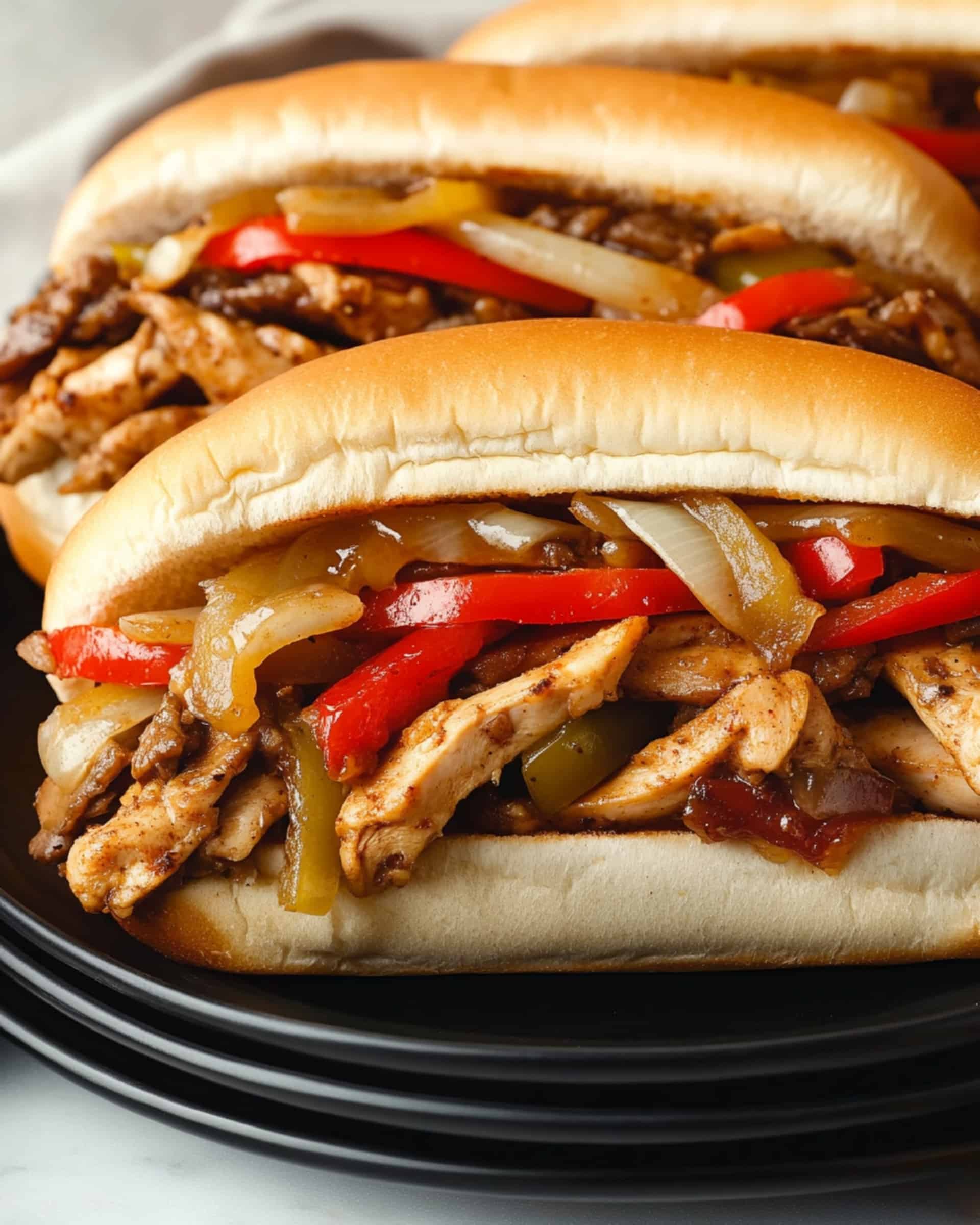 Chicken Philly Sandwiches Recipe