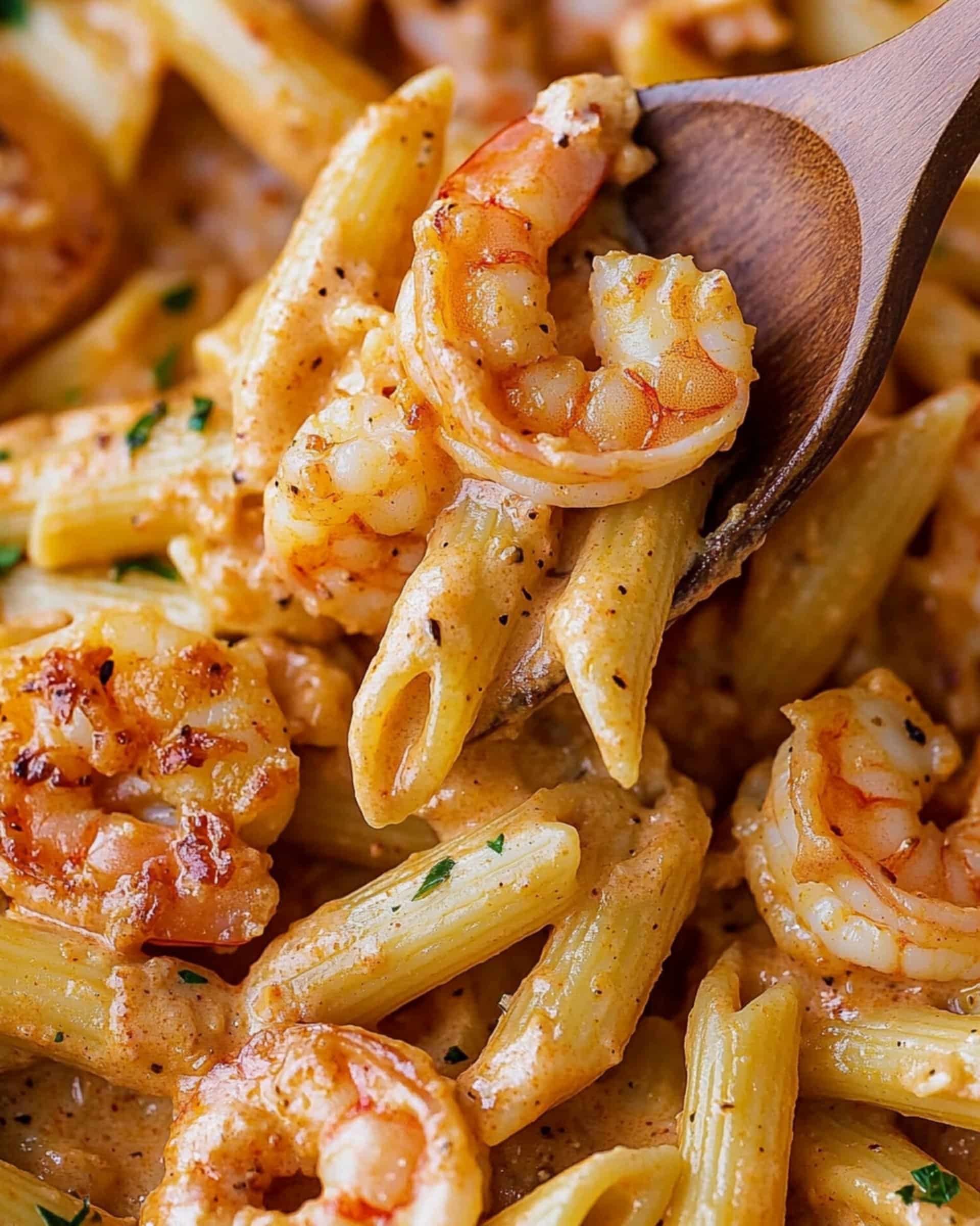 Creamy Cajun Shrimp Pasta Recipe