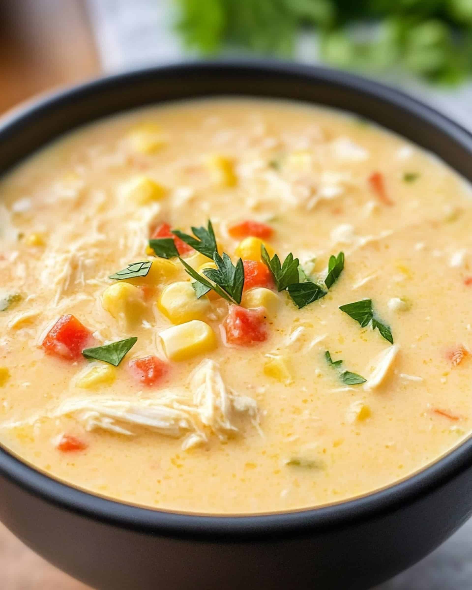 Creamy Chicken Corn Chowder Recipe