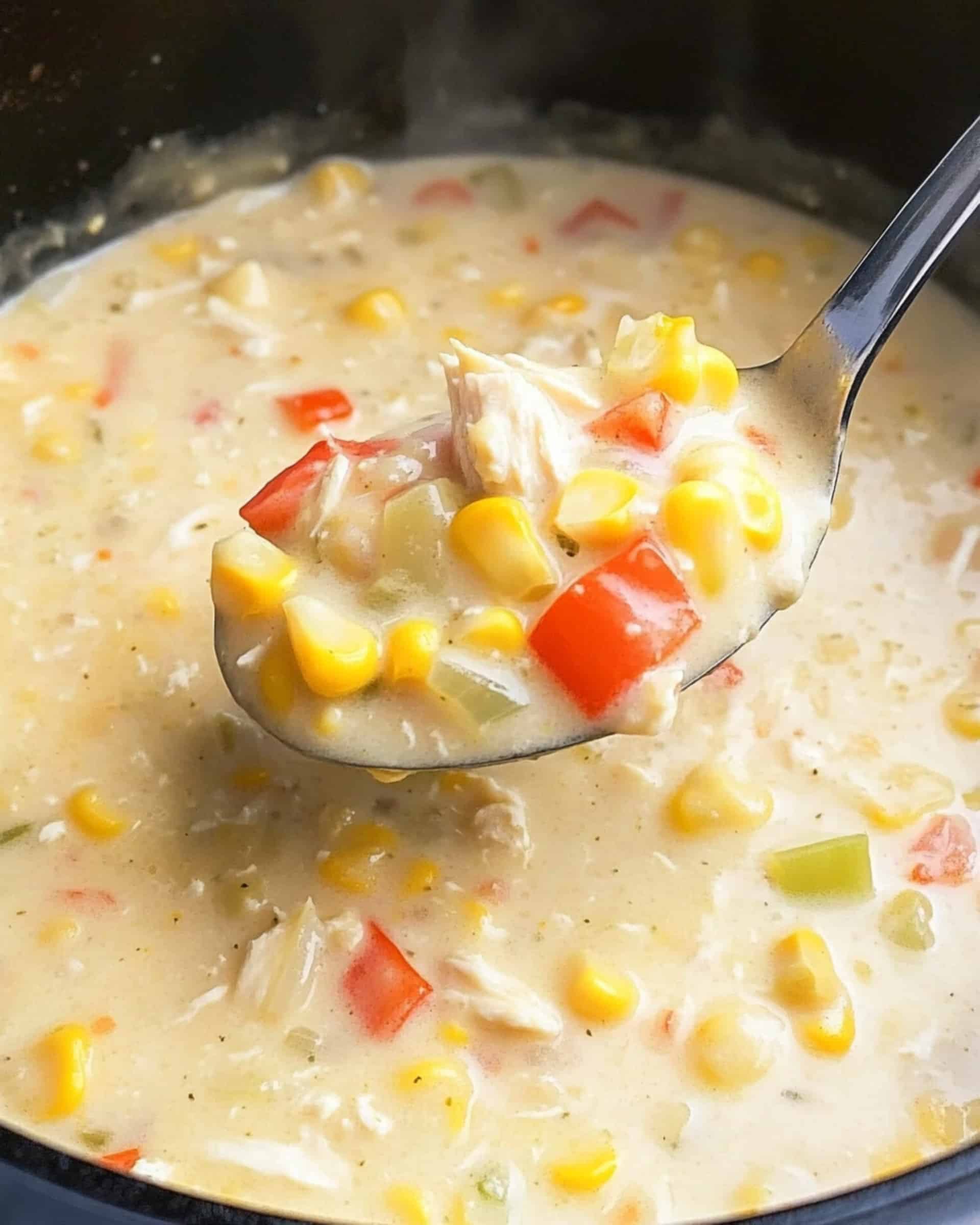 Creamy Chicken Corn Chowder Recipe