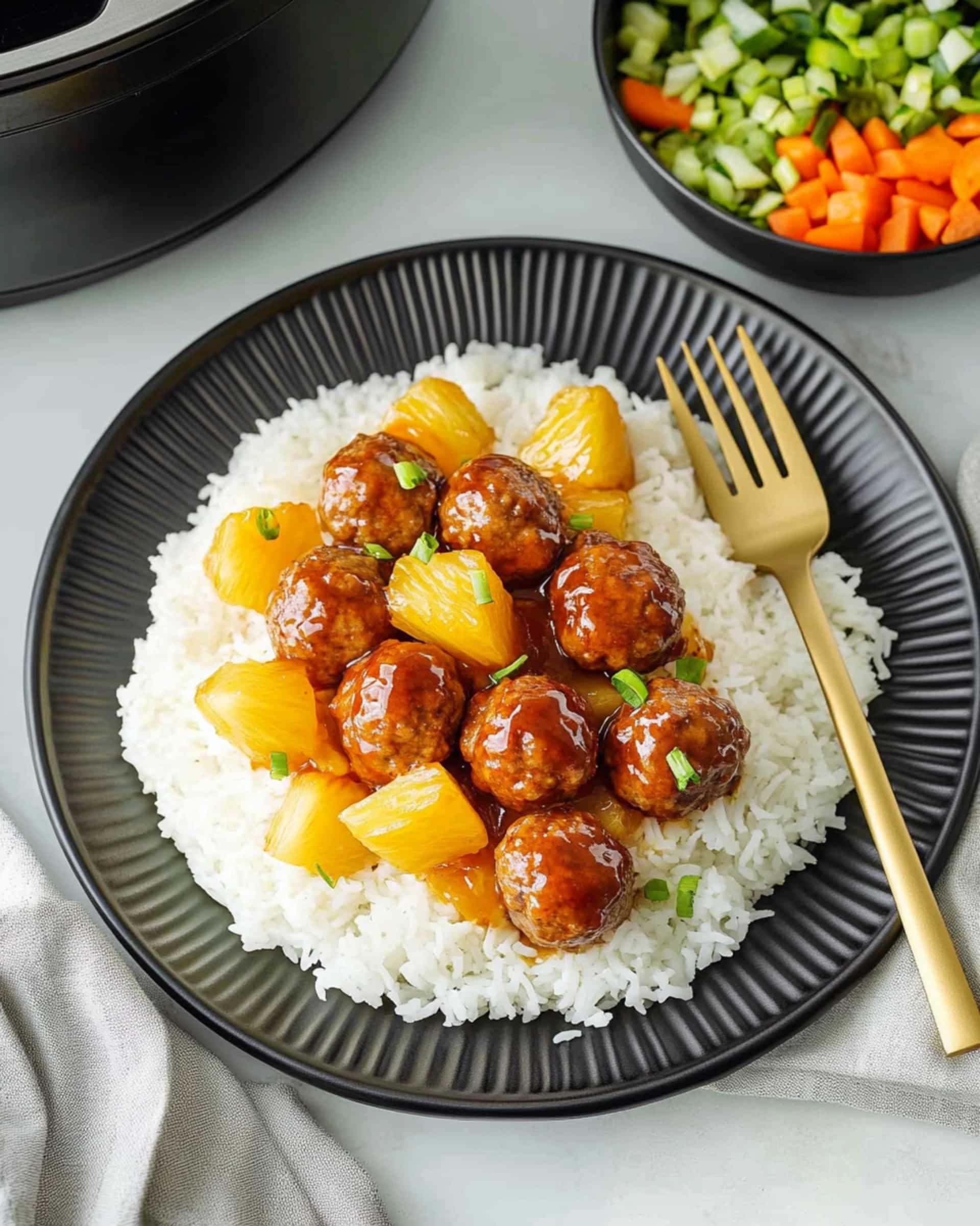 Crockpot Sweet and Sour Meatballs Recipe