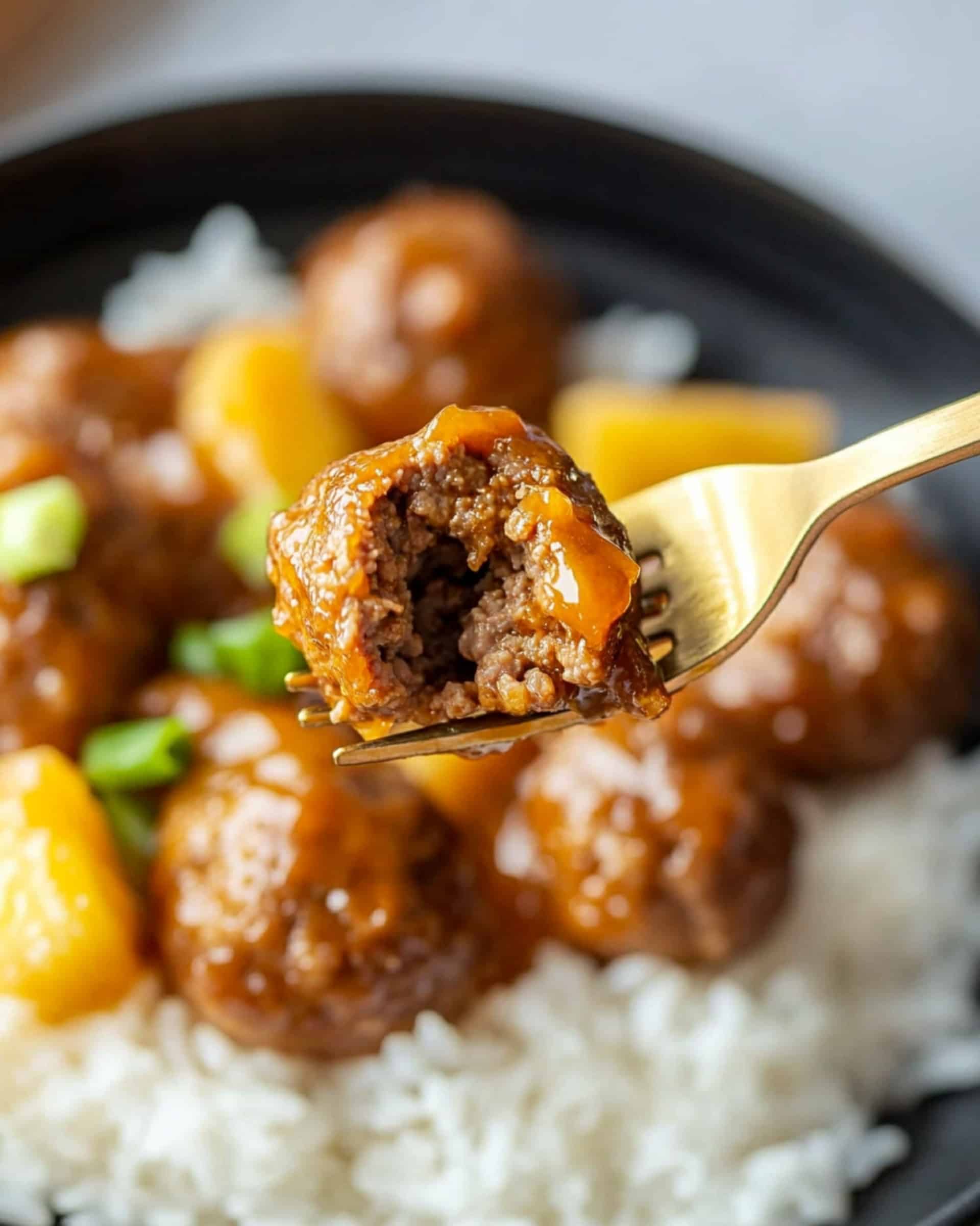 Crockpot Sweet and Sour Meatballs Recipe