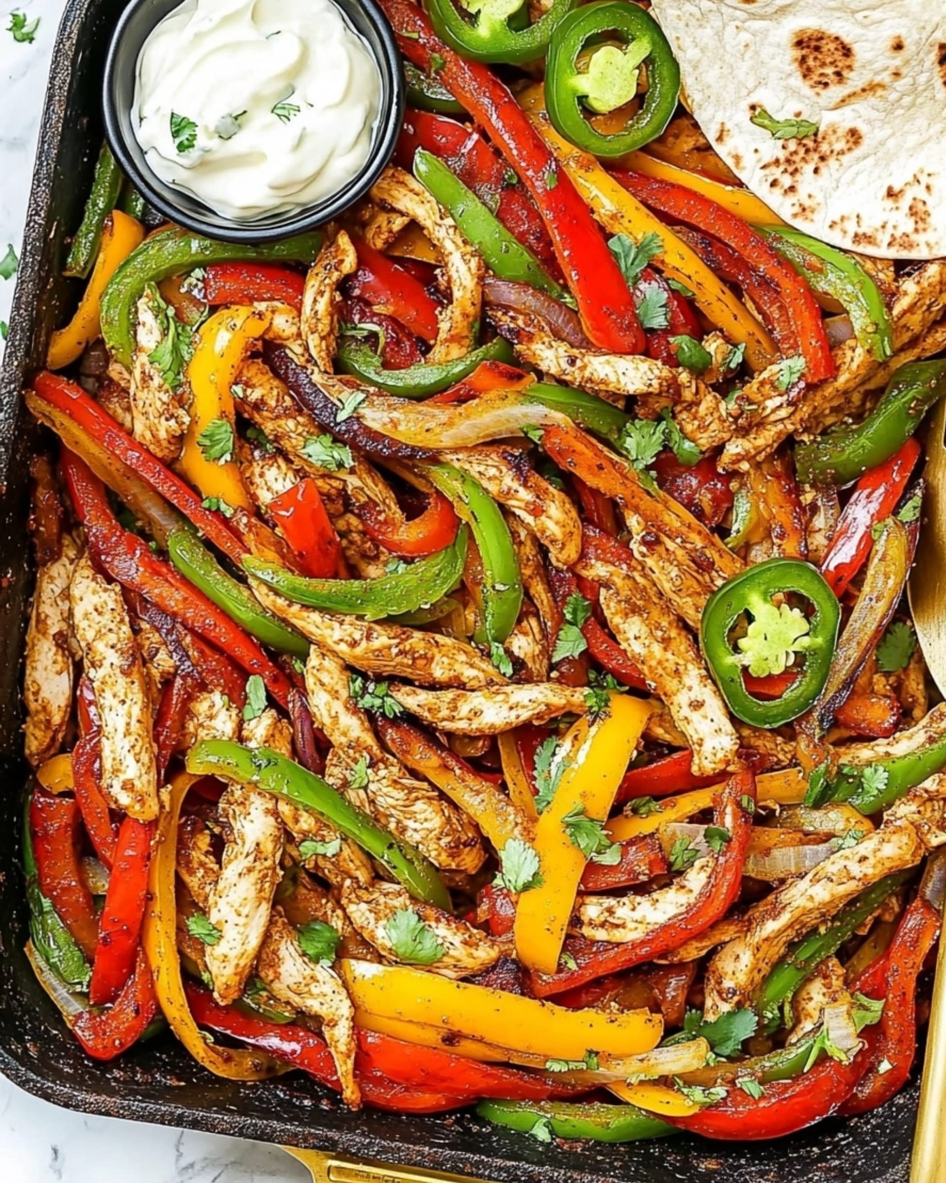 One-Pan Chicken Fajitas Recipe