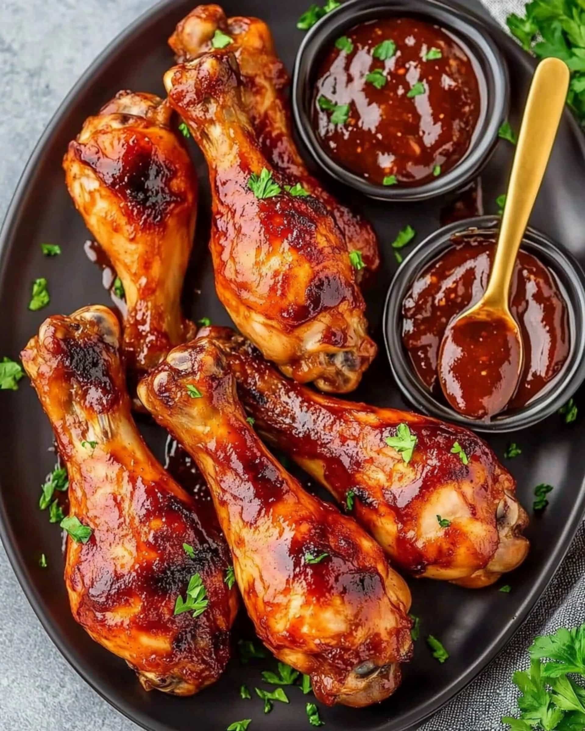 Oven Baked BBQ Chicken Drumsticks Recipe