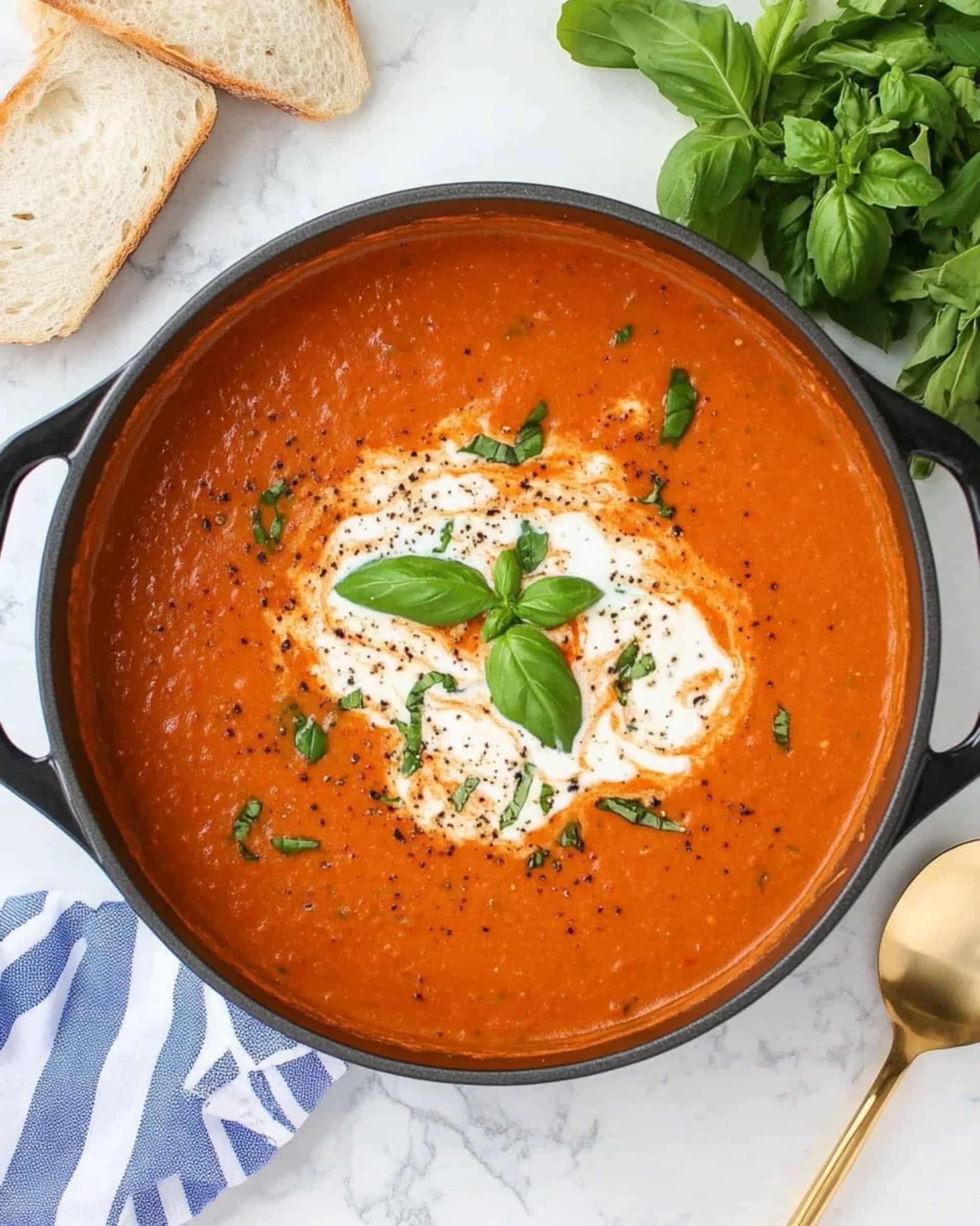 Roasted Red Pepper Soup Recipe