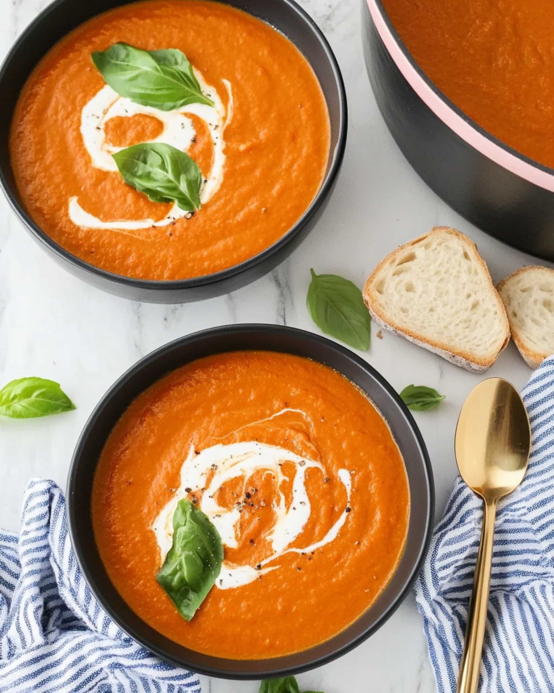 Roasted Red Pepper Soup Recipe