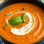 Roasted Red Pepper Soup Recipe