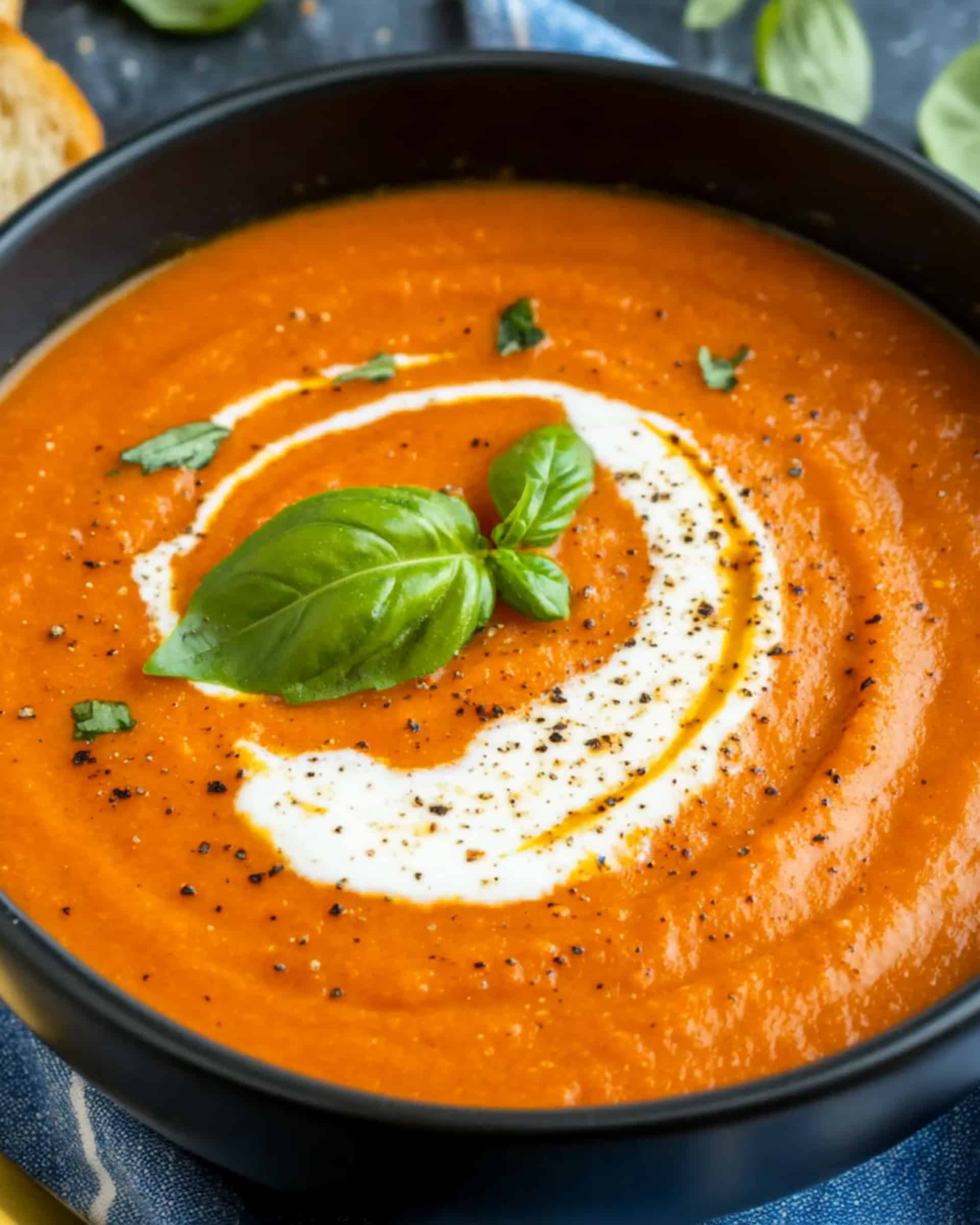 Roasted Red Pepper Soup Recipe