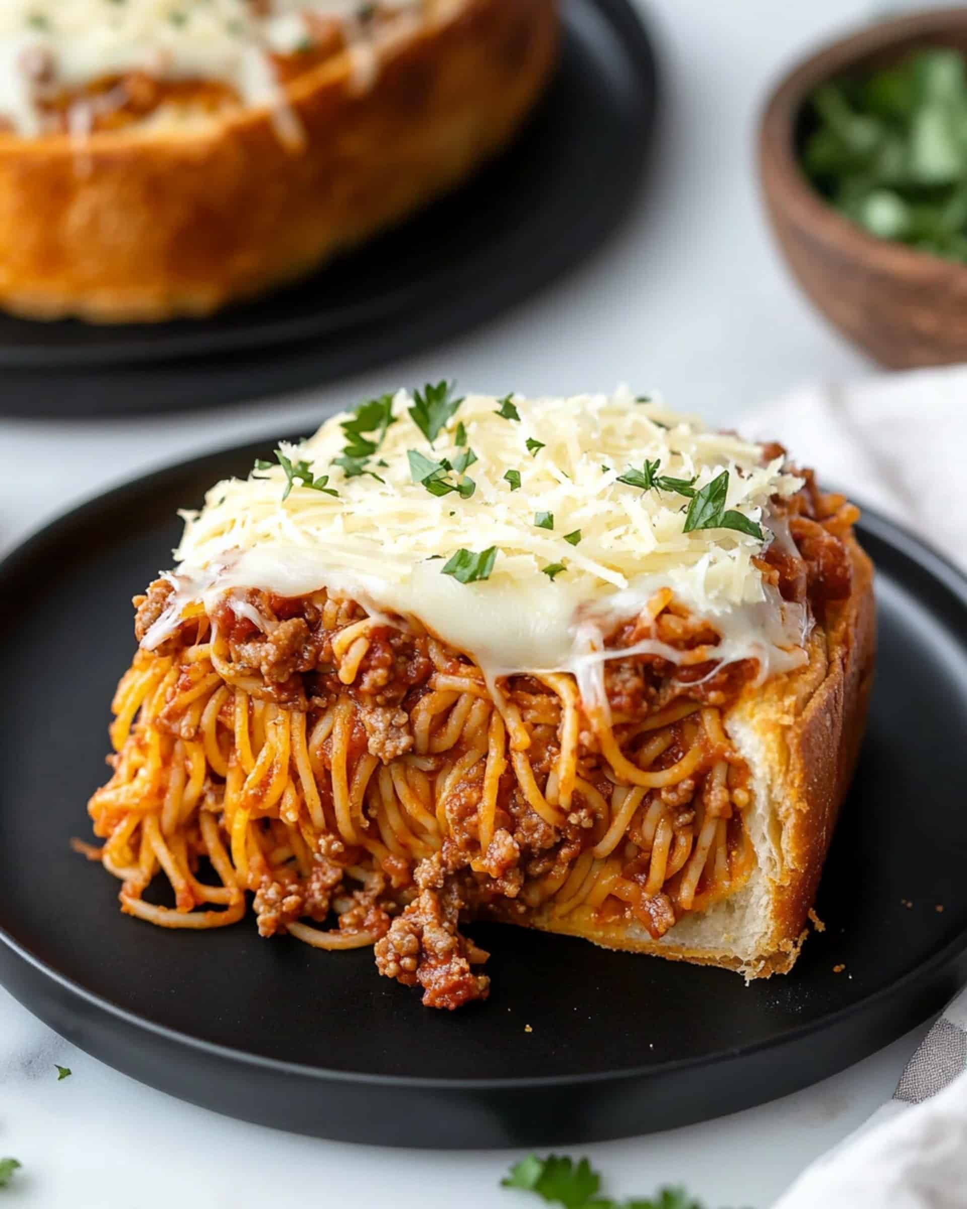 Spaghetti Boats Recipe