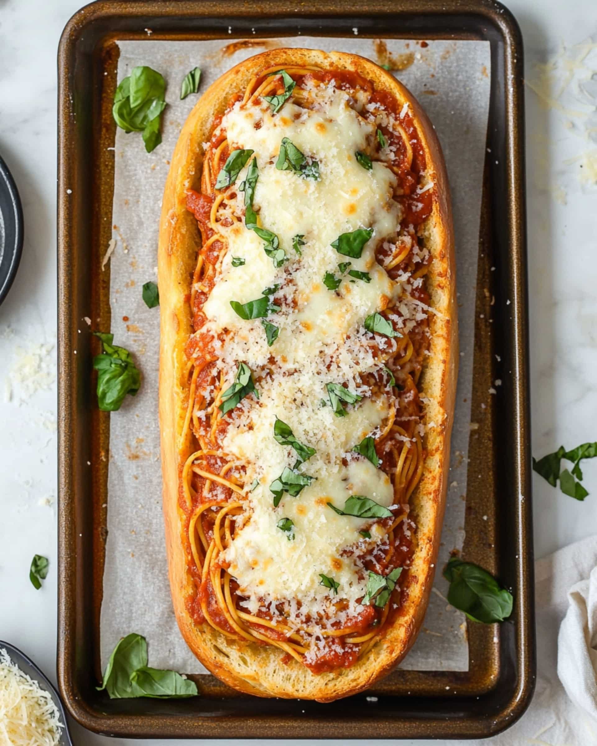 Spaghetti Boats Recipe