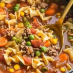 Vegetable Beef Noodle Soup Recipe