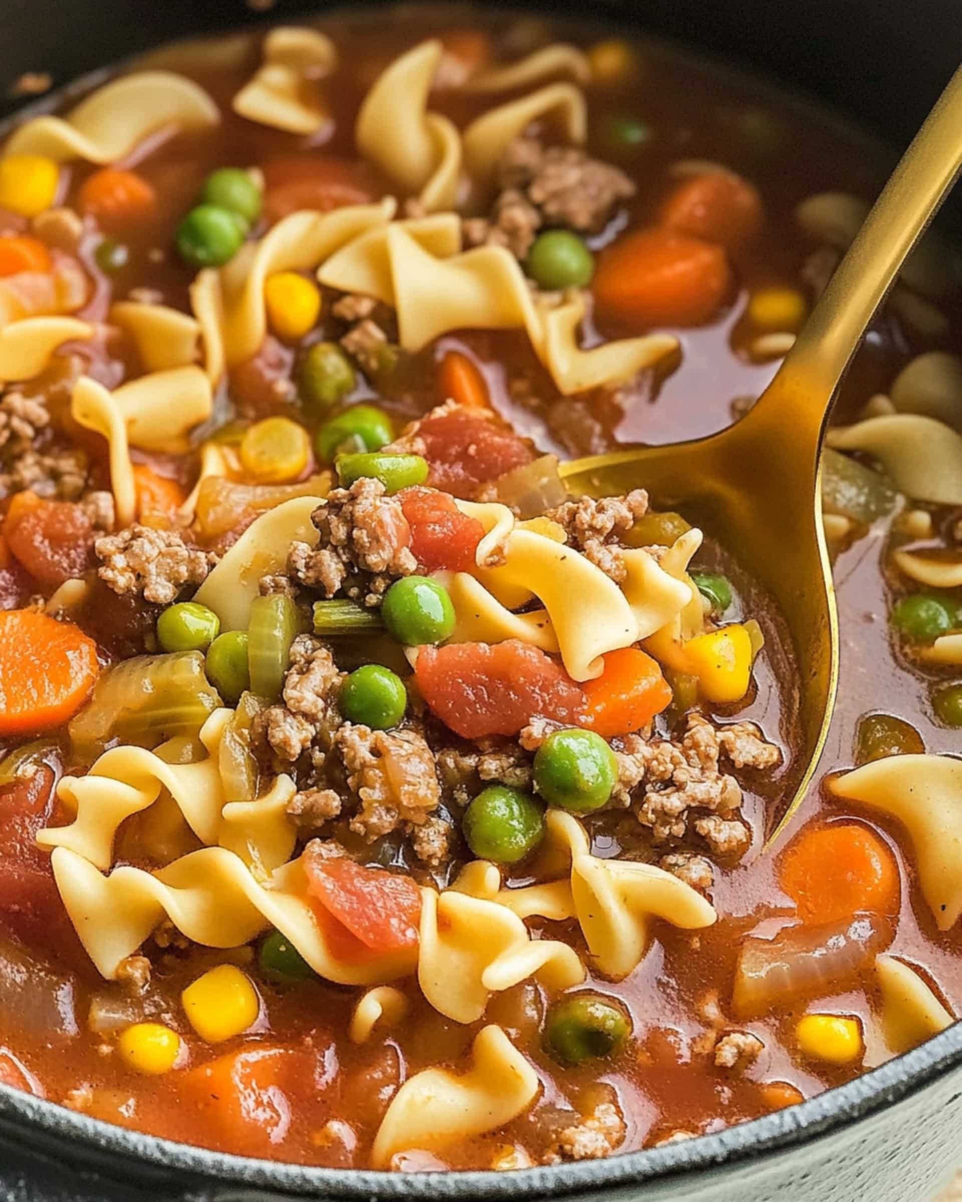 Vegetable Beef Noodle Soup Recipe