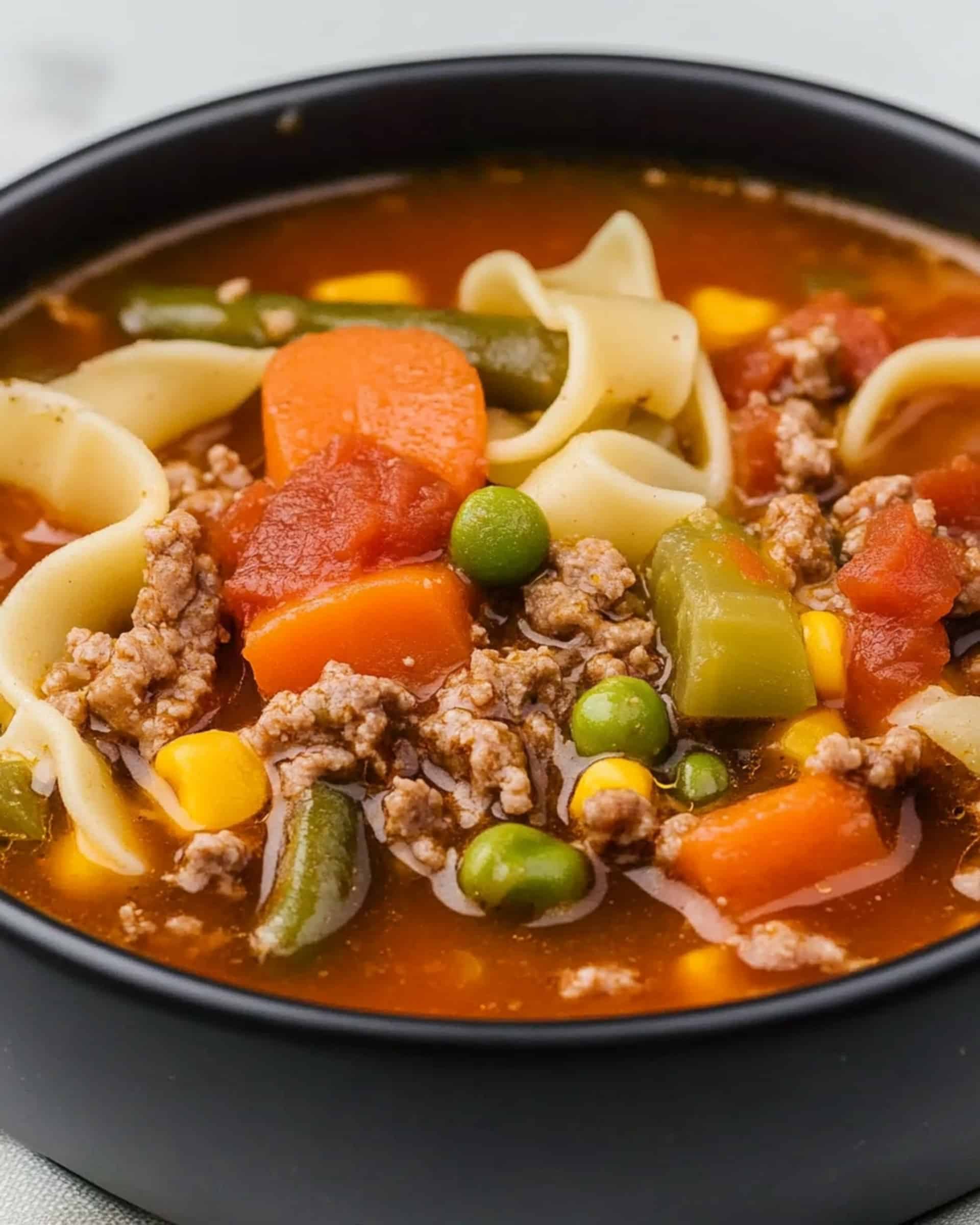 Vegetable Beef Noodle Soup Recipe