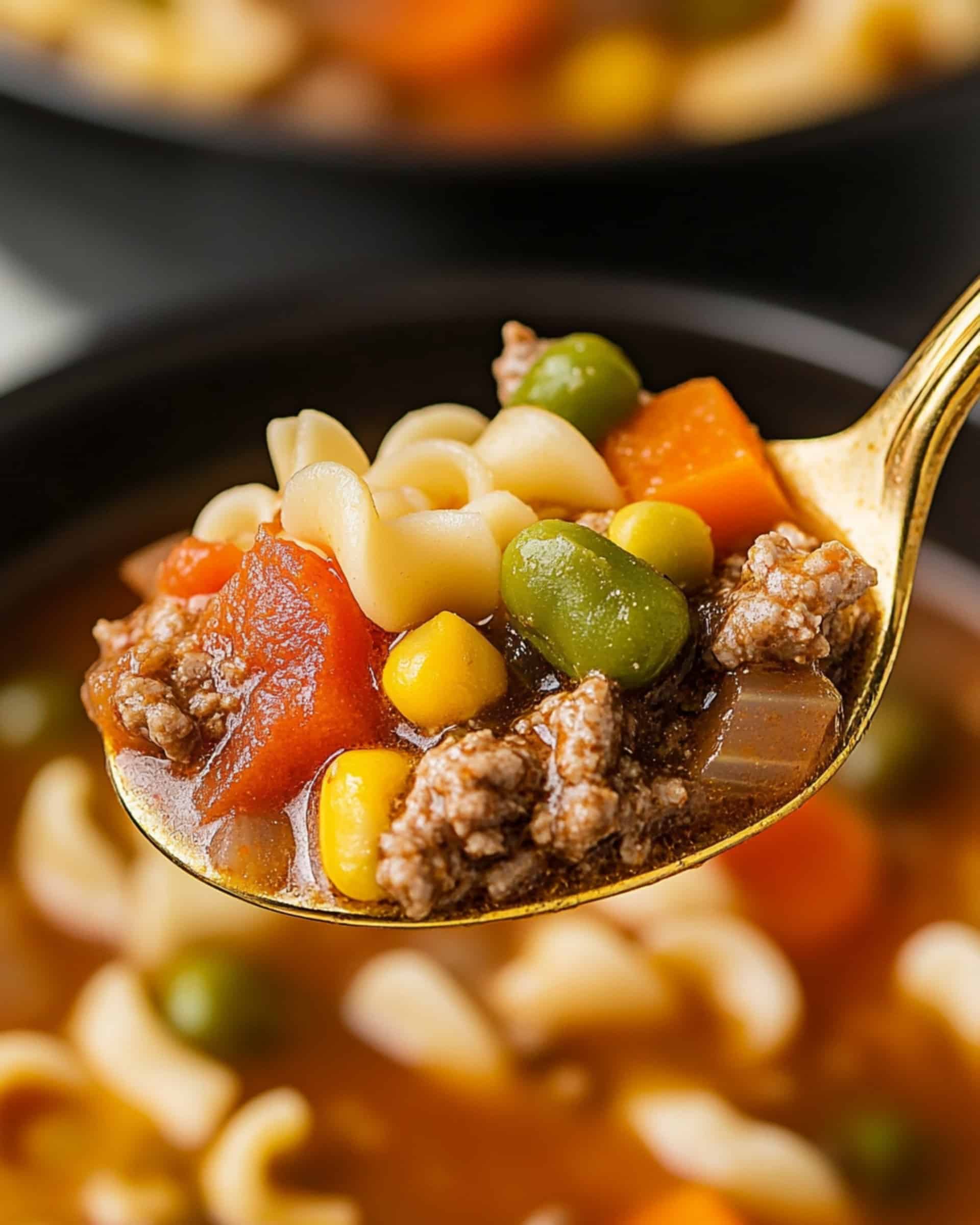 Vegetable Beef Noodle Soup Recipe