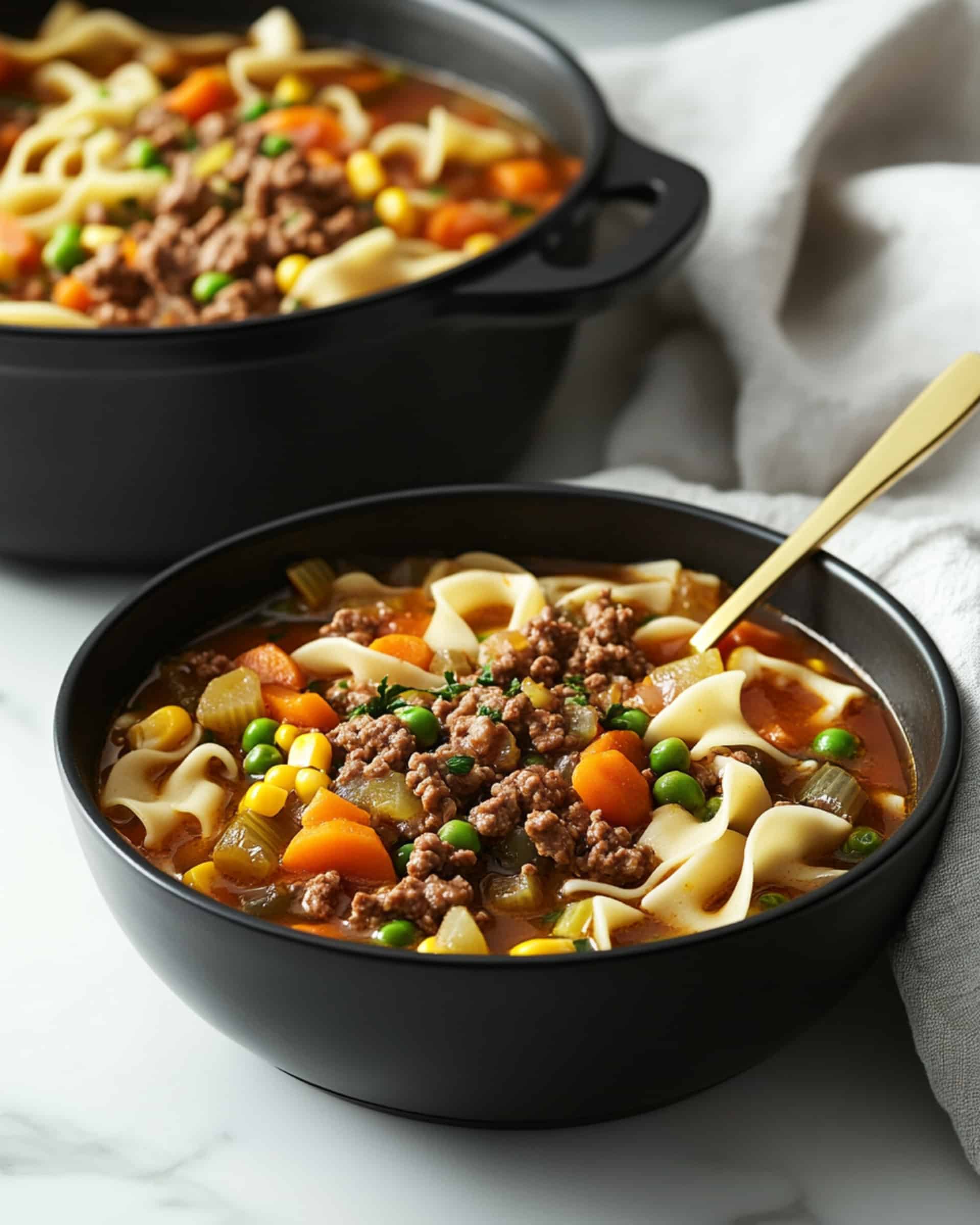 Vegetable Beef Noodle Soup Recipe