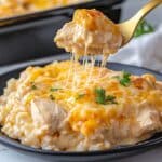 Cheesy Angel Chicken and Rice Recipe