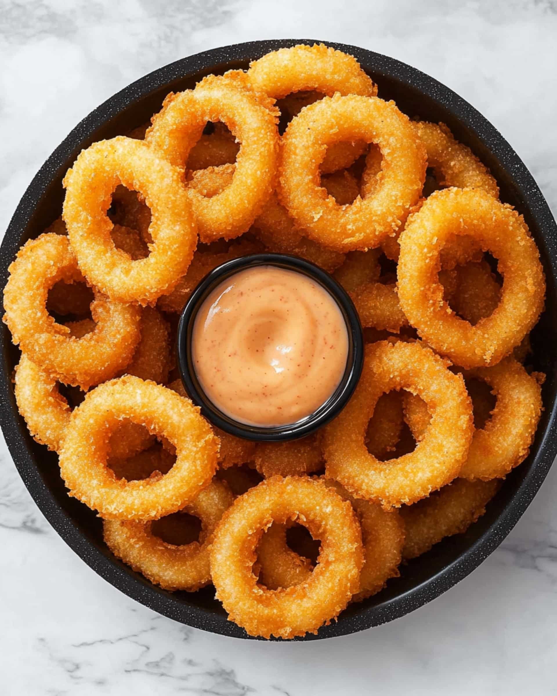 Air Fryer Frozen Onion Rings Recipe