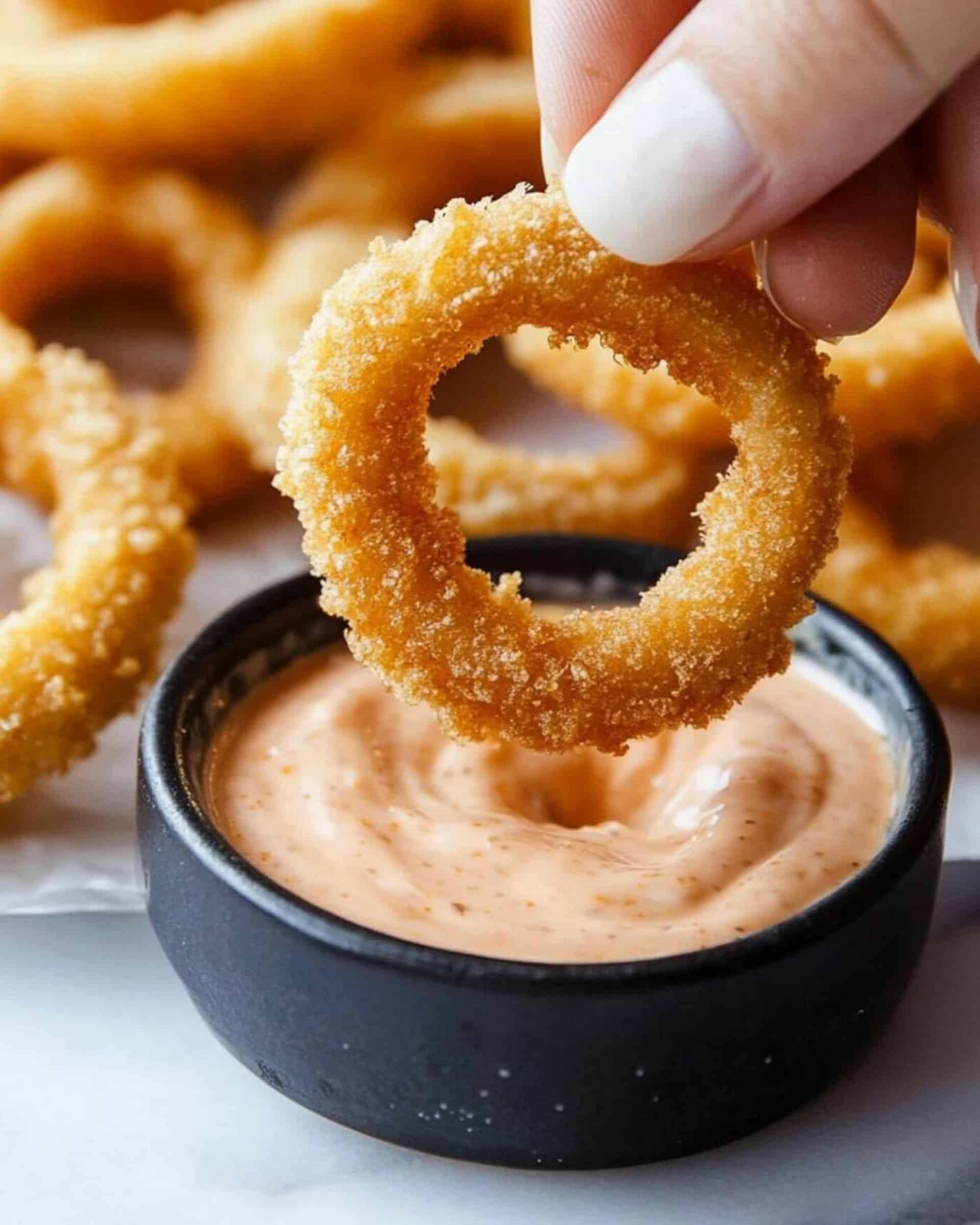 Air Fryer Frozen Onion Rings Recipe