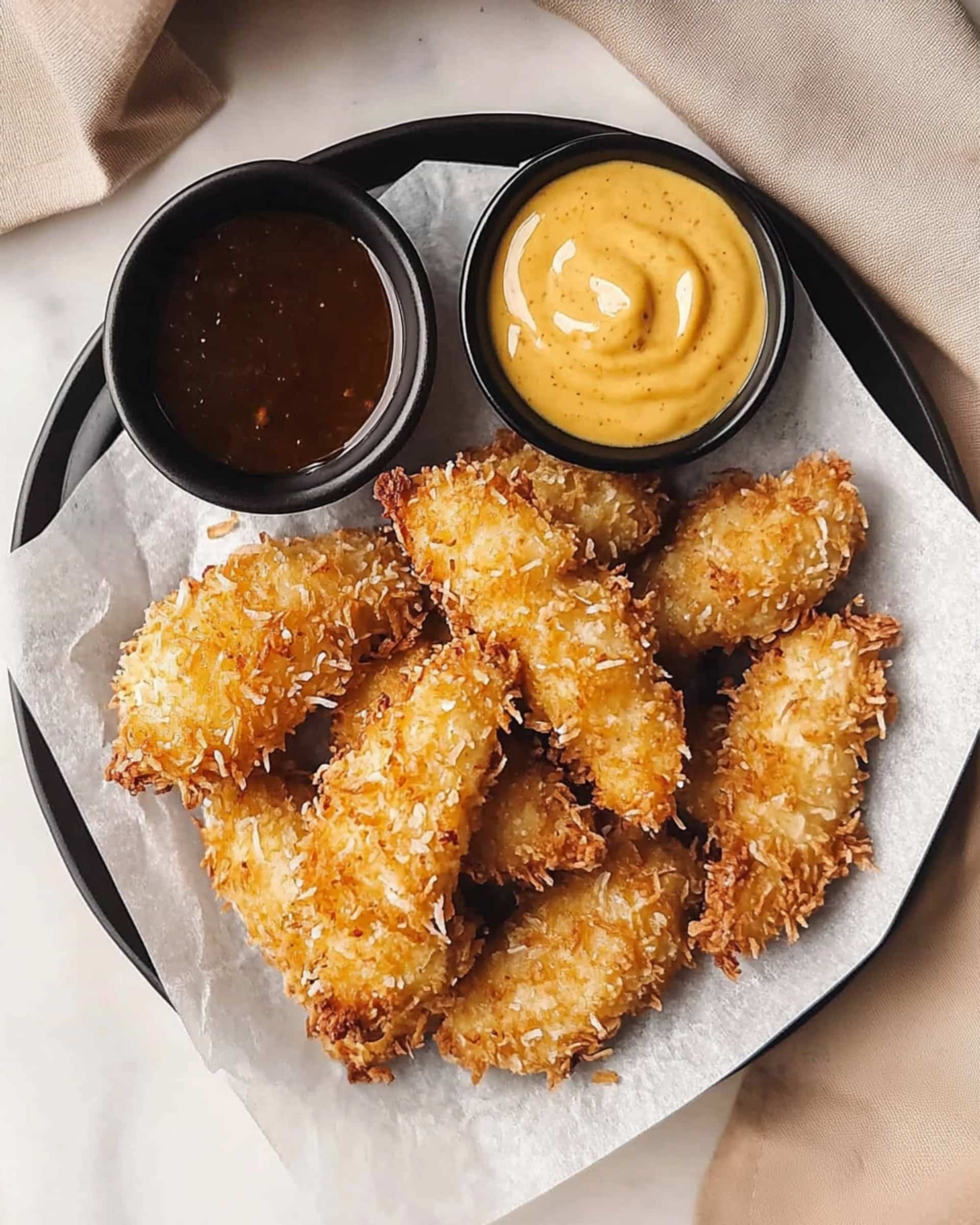 Baked Coconut Chicken Tenders Recipe