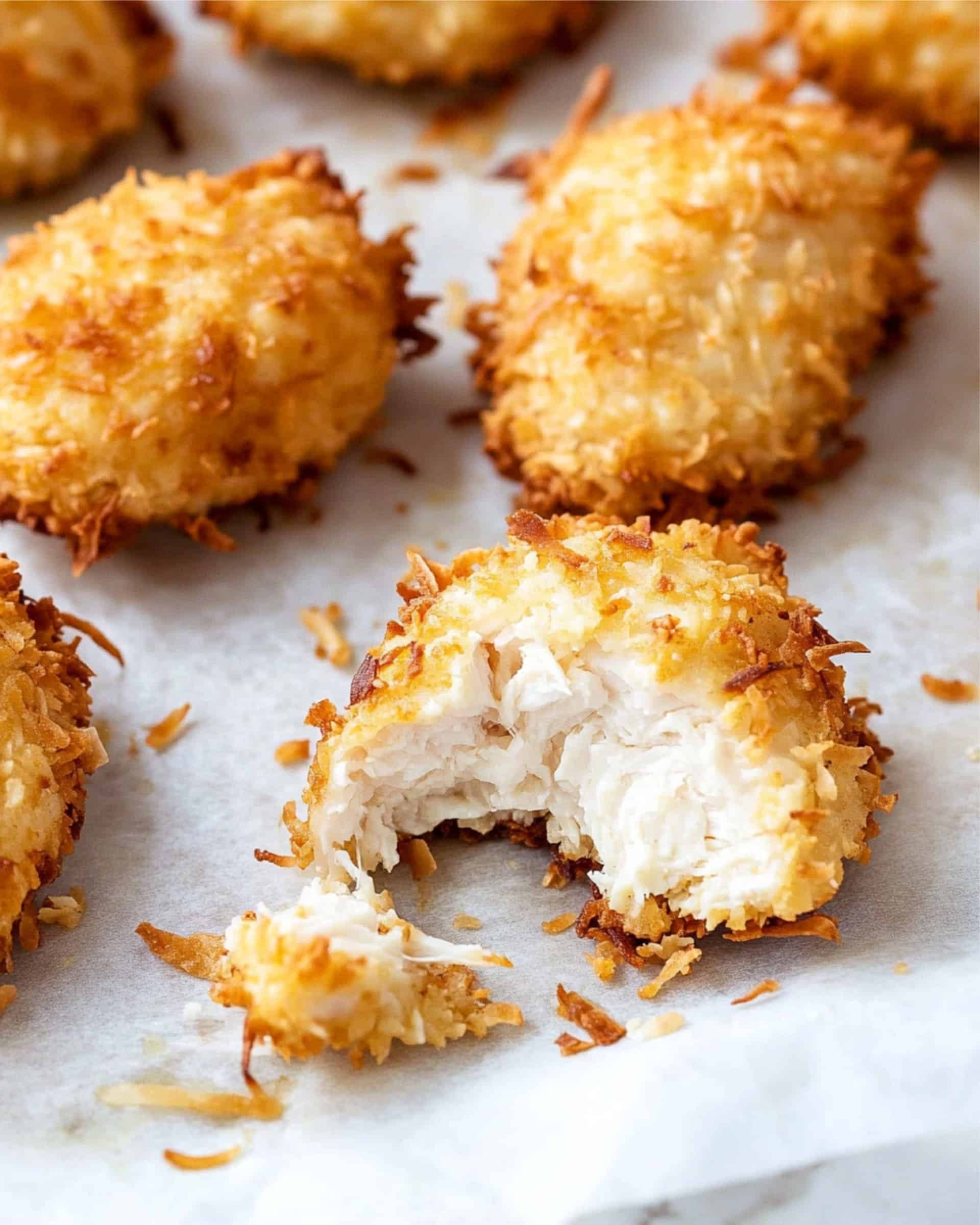 Baked Coconut Chicken Tenders Recipe