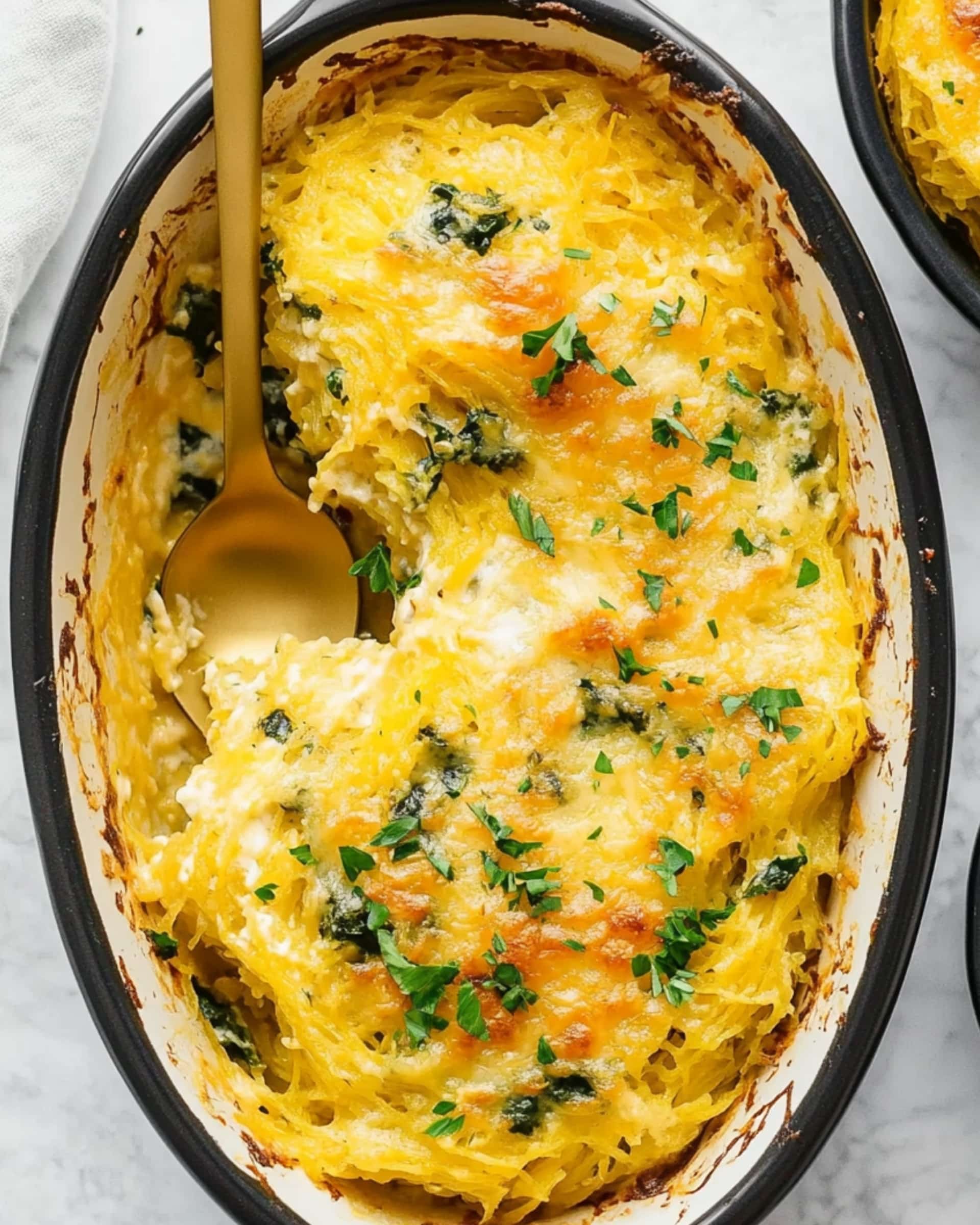 Baked Spaghetti Squash and Cheese Recipe