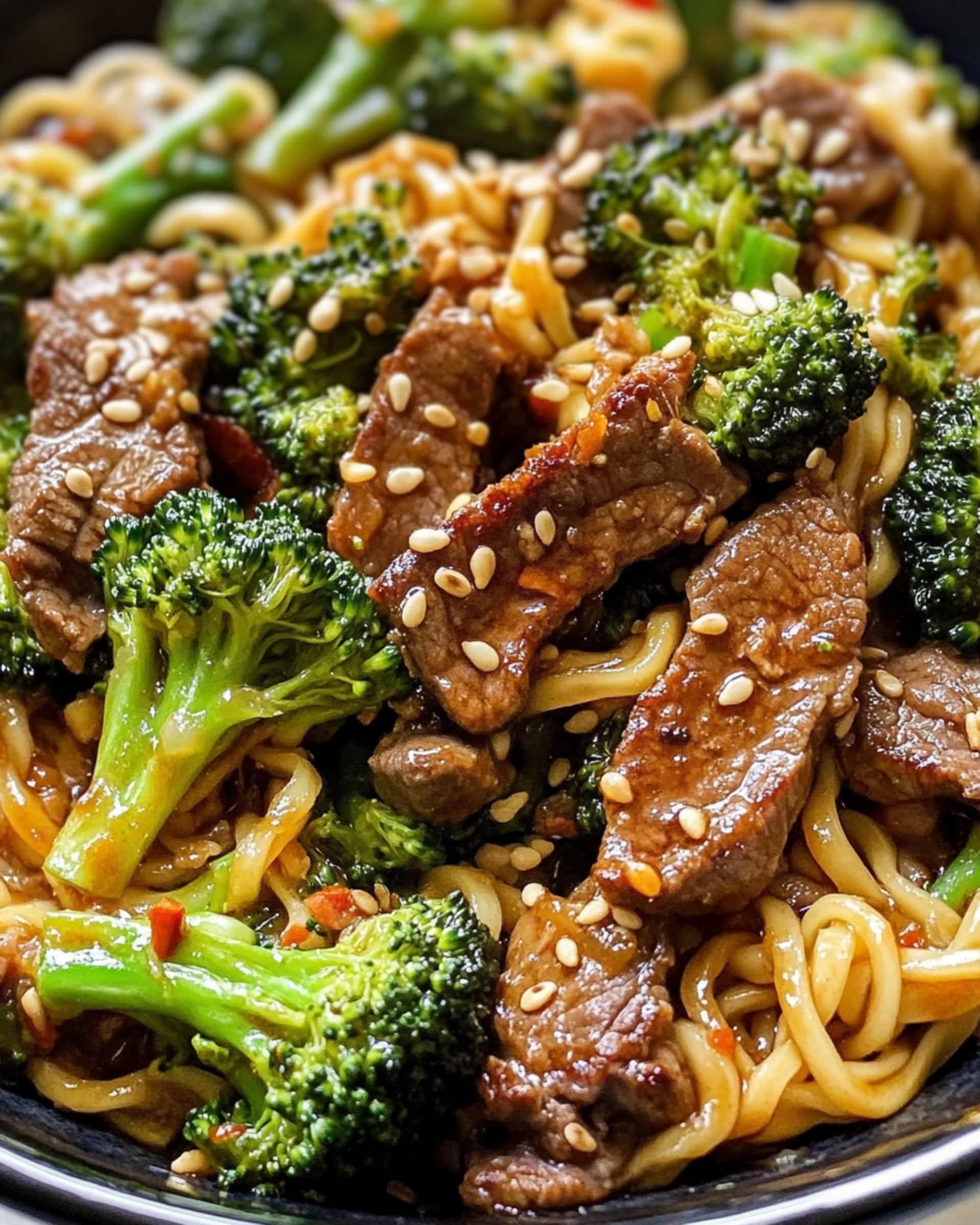 Beef and Broccoli Ramen Stir Fry Recipe