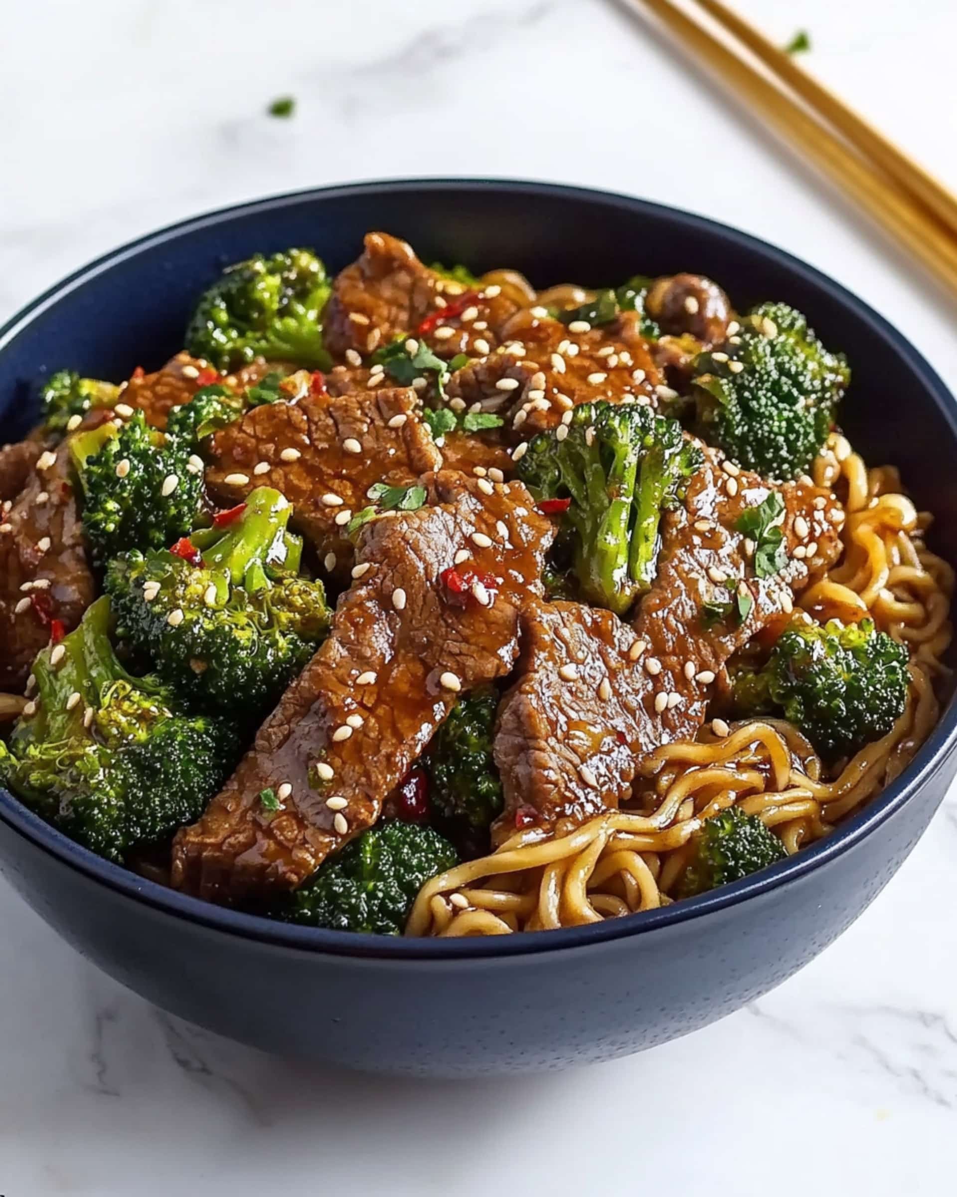 Beef and Broccoli Ramen Stir Fry Recipe