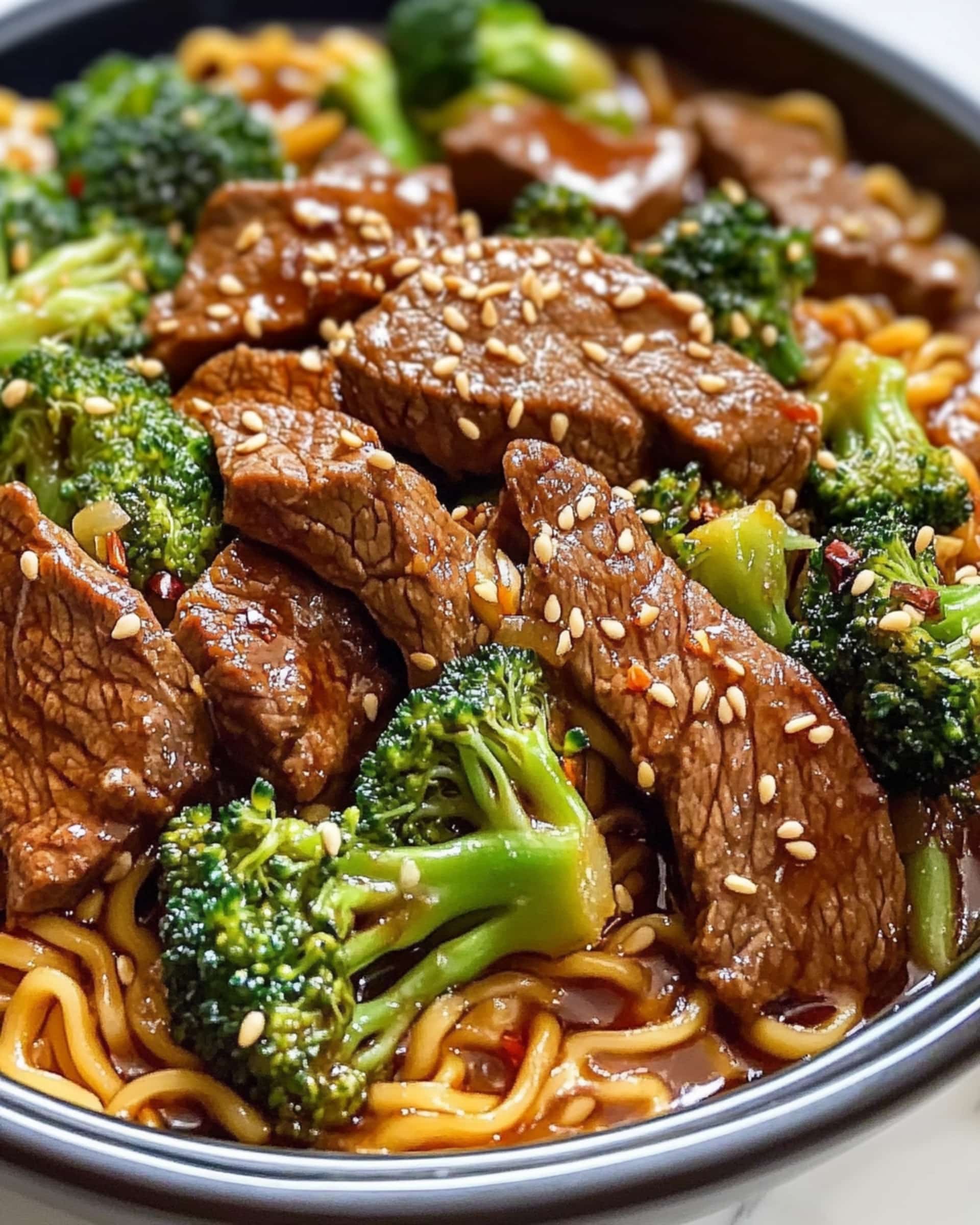 Beef and Broccoli Ramen Stir Fry Recipe