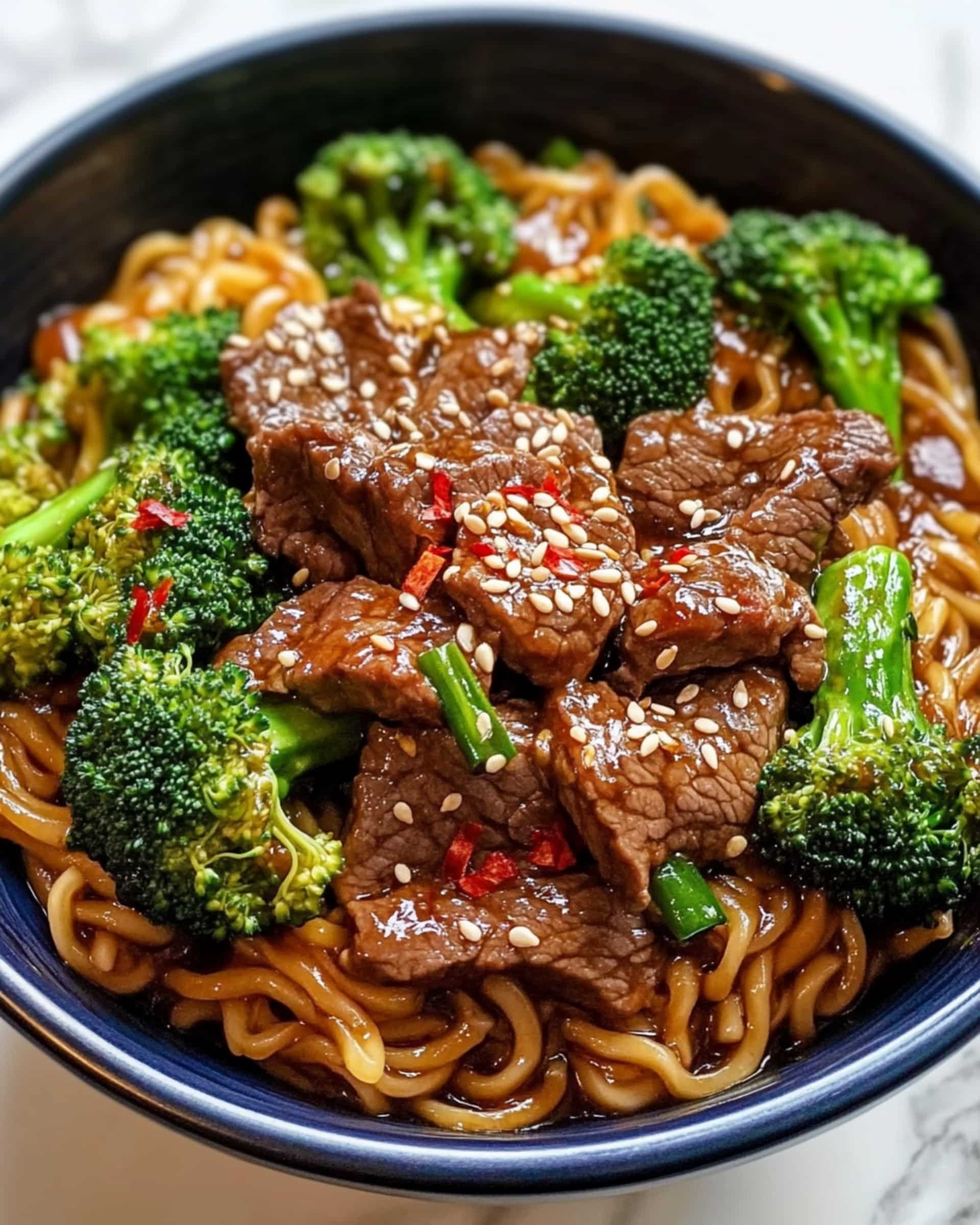 Beef and Broccoli Ramen Stir Fry Recipe