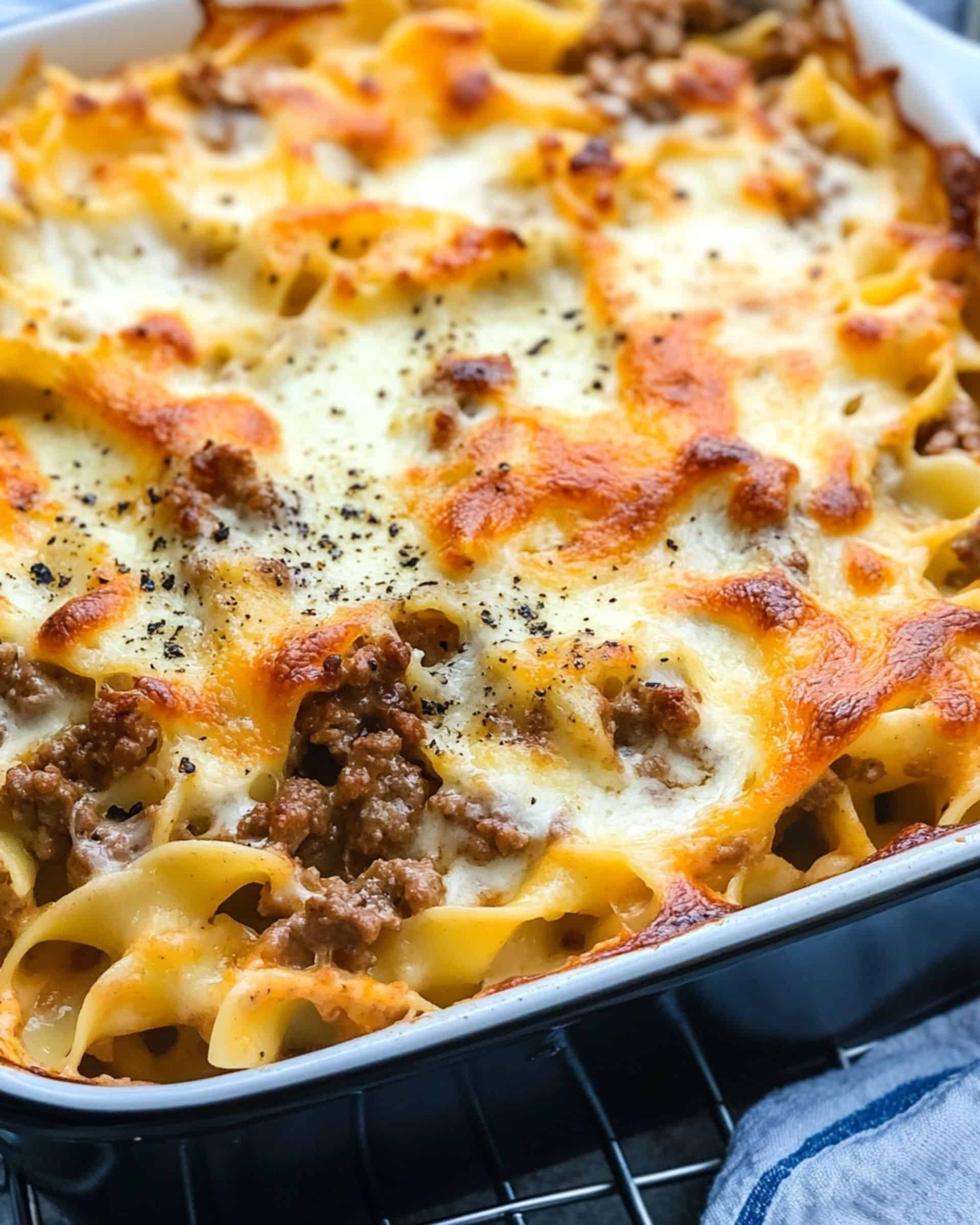 Beef and Sour Cream Noodle Bake Recipe