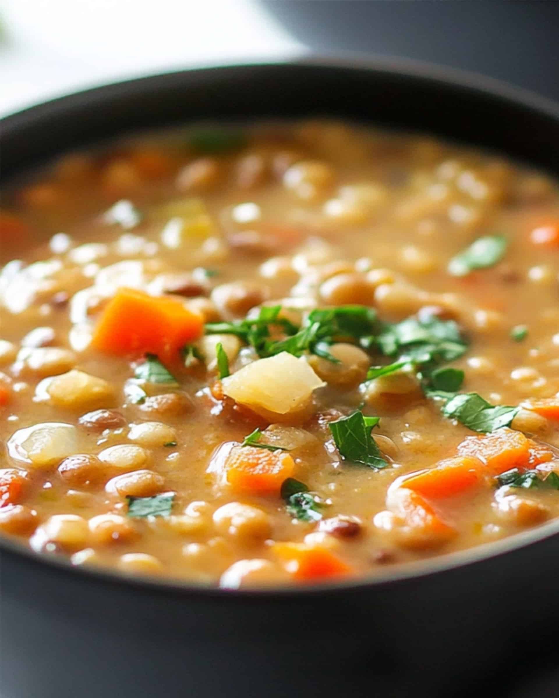 Carrot and Lentil Soup Recipe