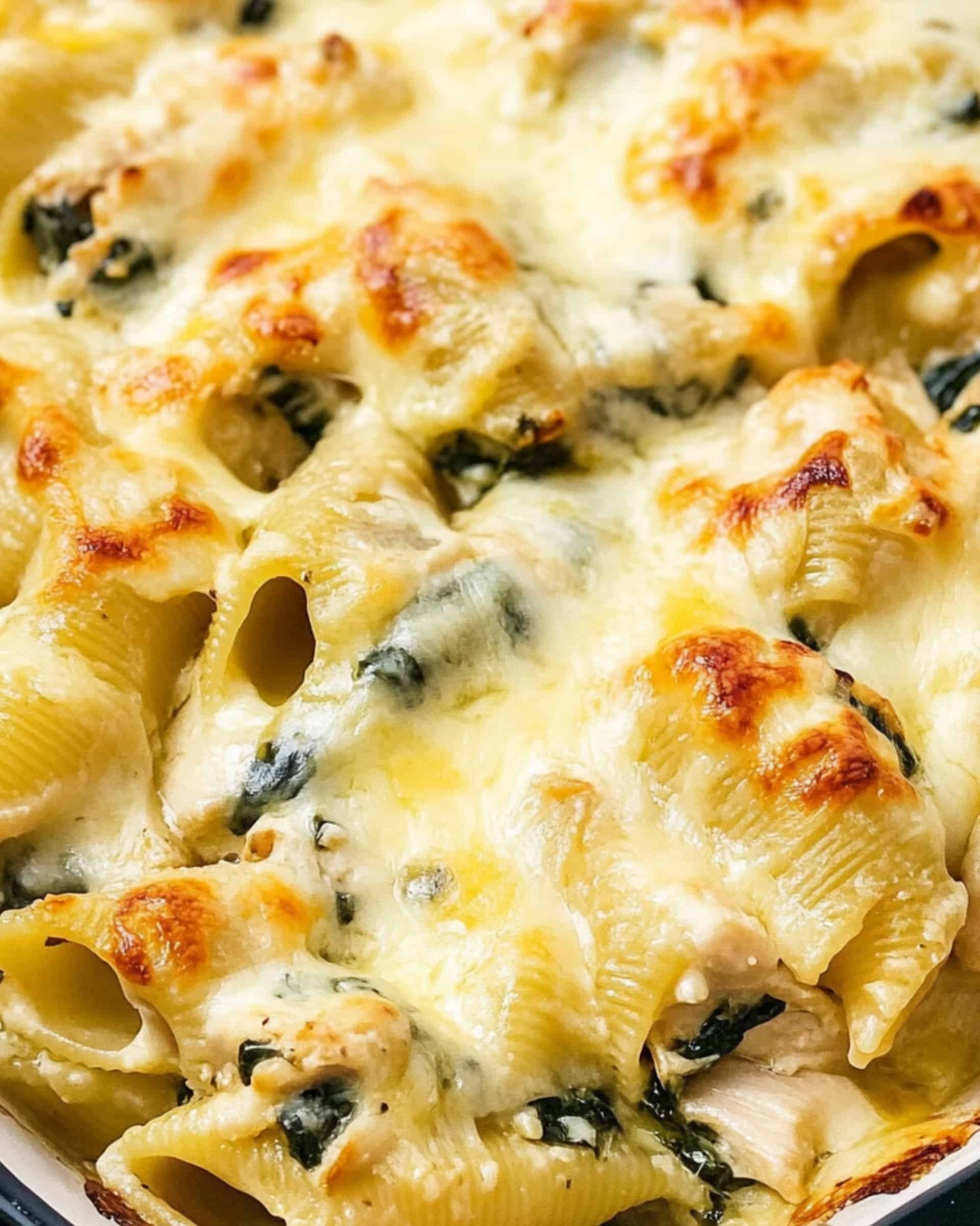 Chicken Alfredo Stuffed Shells Recipe