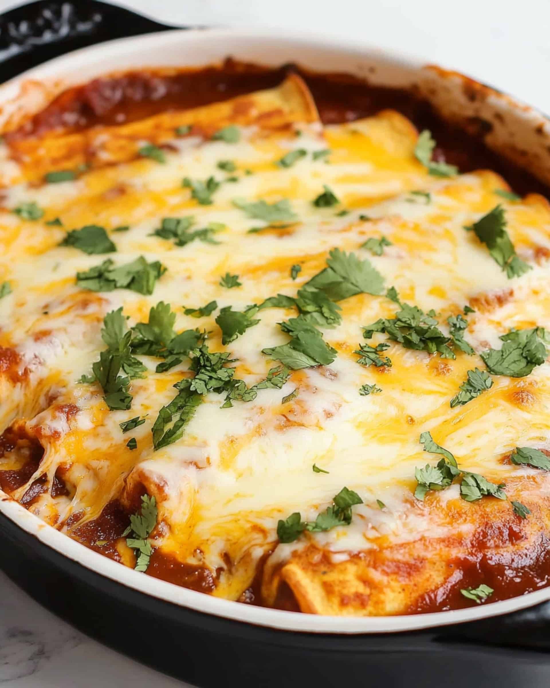 Chicken Enchiladas with Red Sauce Recipe