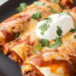 Chicken Enchiladas with Red Sauce Recipe