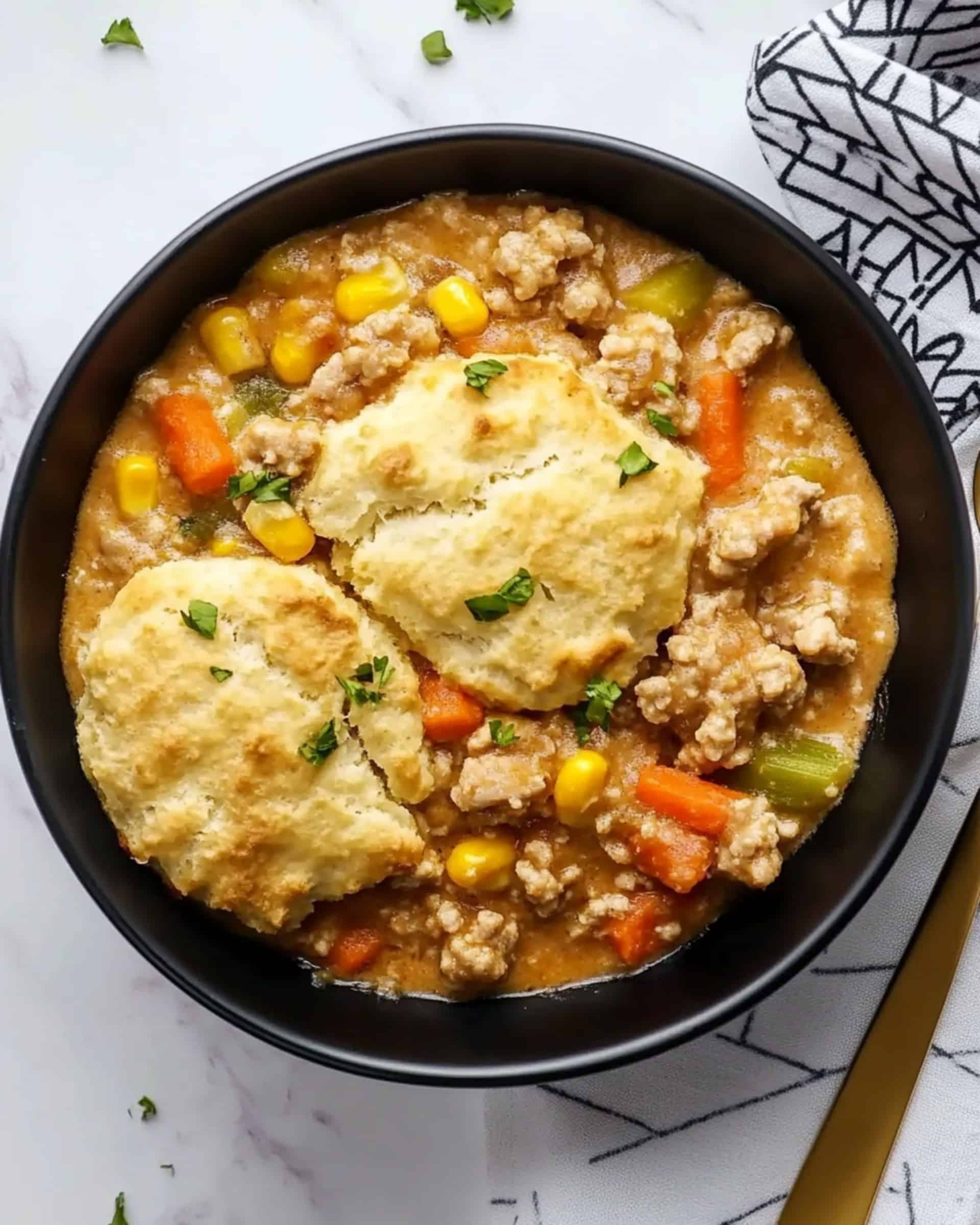 Chicken and Biscuit Casserole Recipe