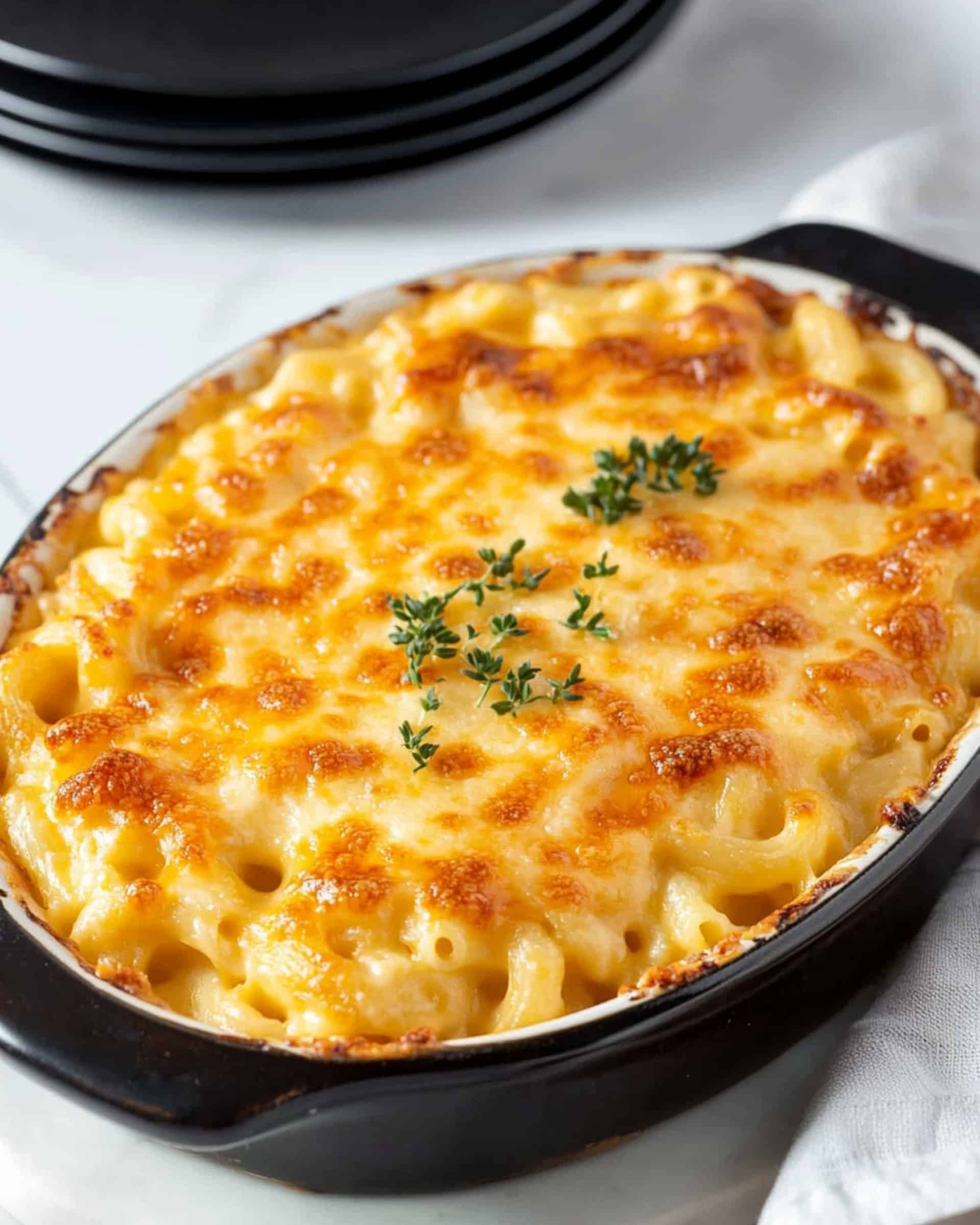 Creamy Baked Macaroni and Cheese Recipe