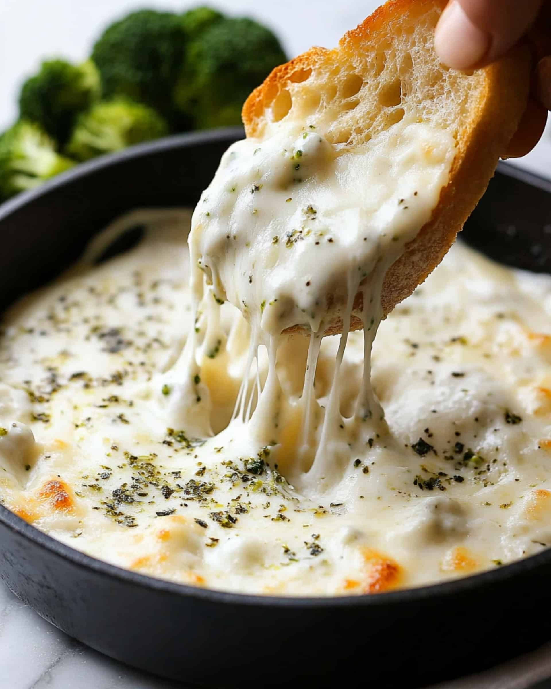 Creamy Chicken Alfredo Dip Recipe