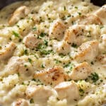 Creamy Parmesan One Pot Chicken and Rice Recipe