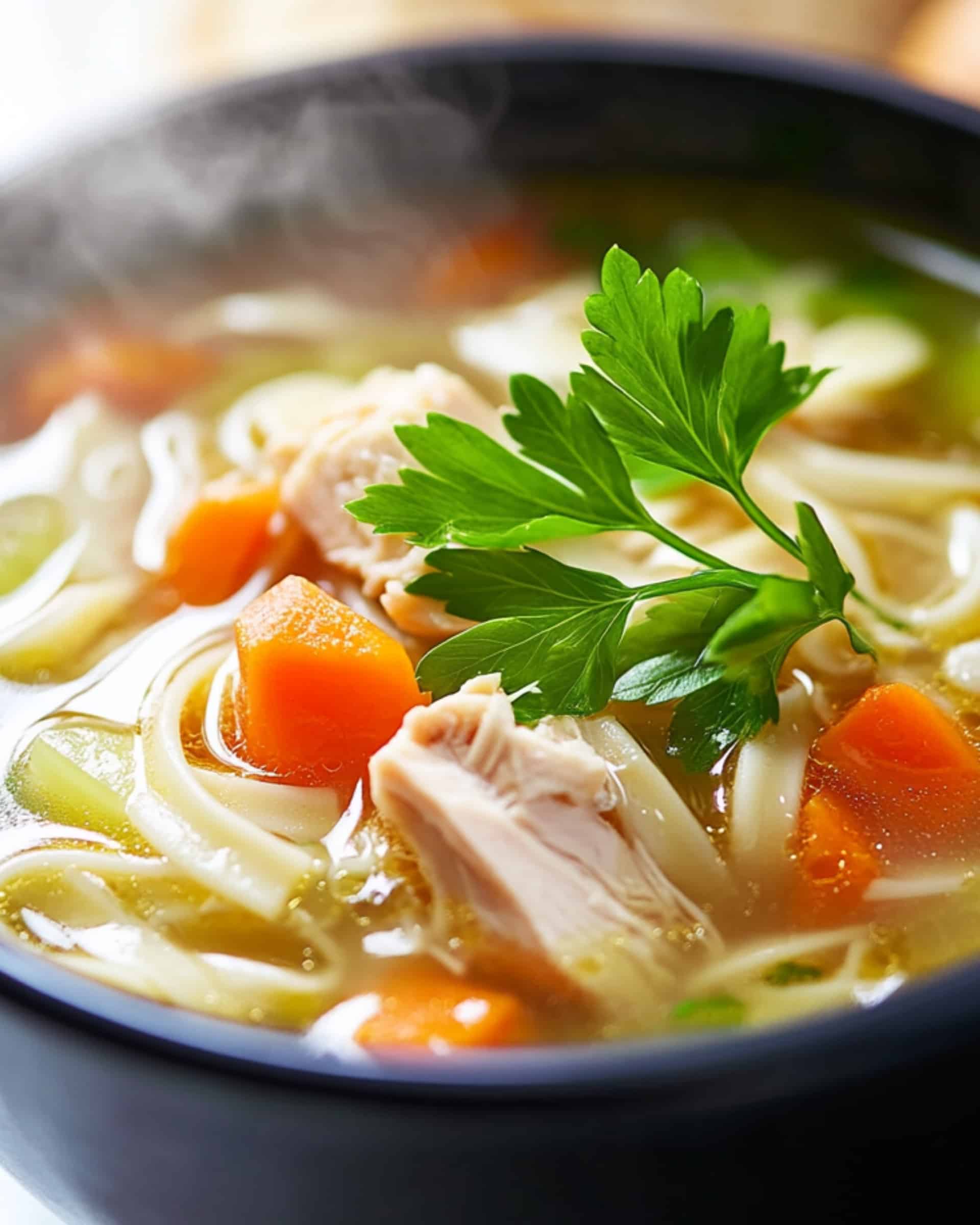 Crockpot Chicken Noodle Soup Recipe