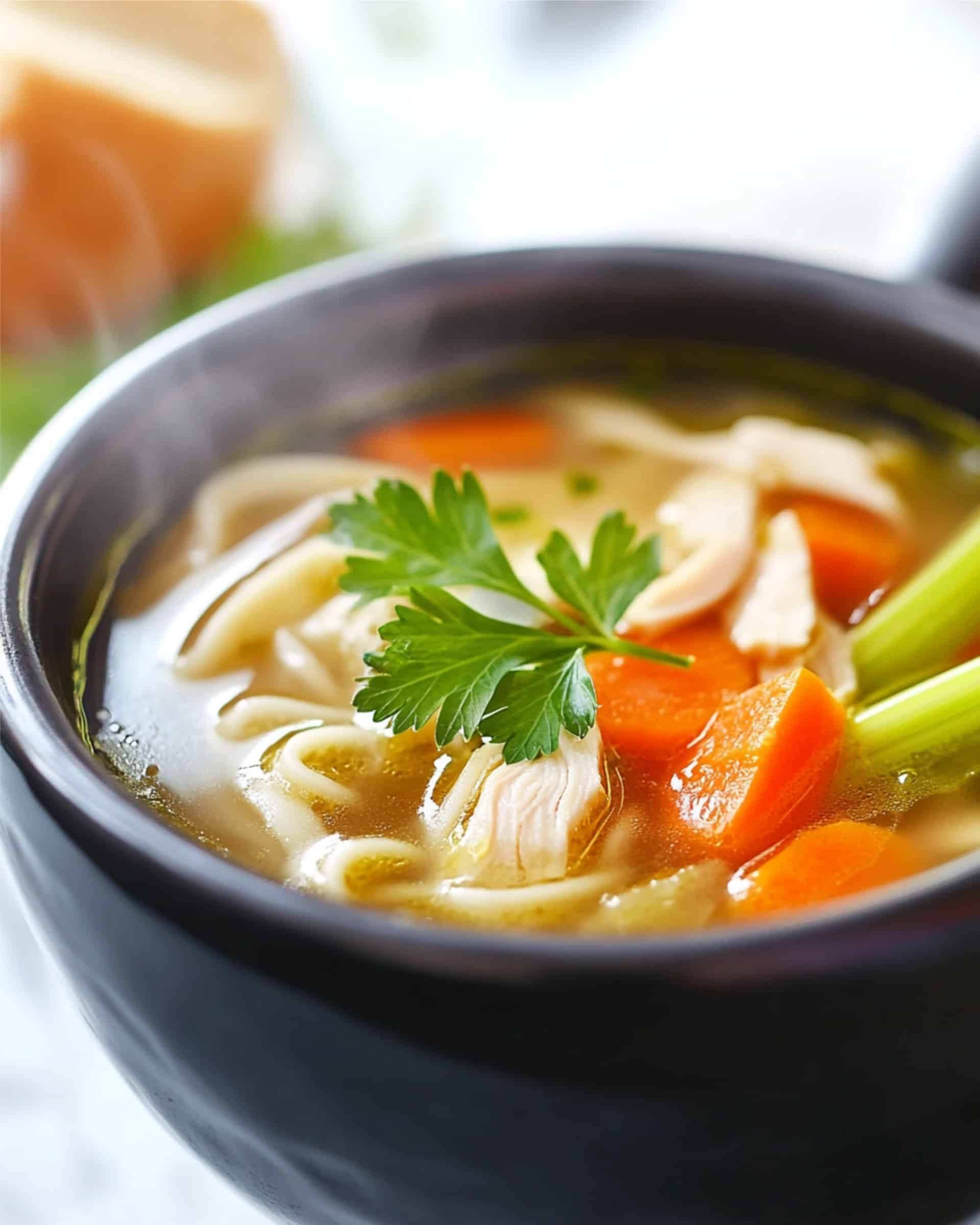 Crockpot Chicken Noodle Soup Recipe