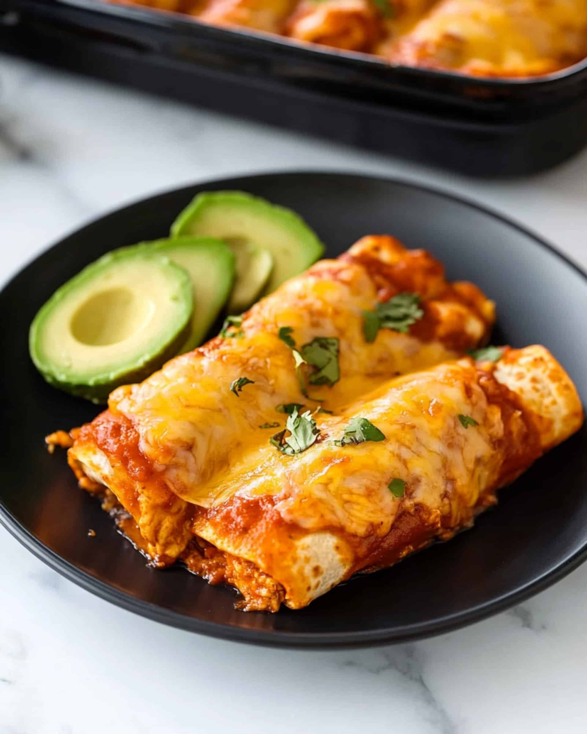 Easy Chicken Enchiladas Recipe