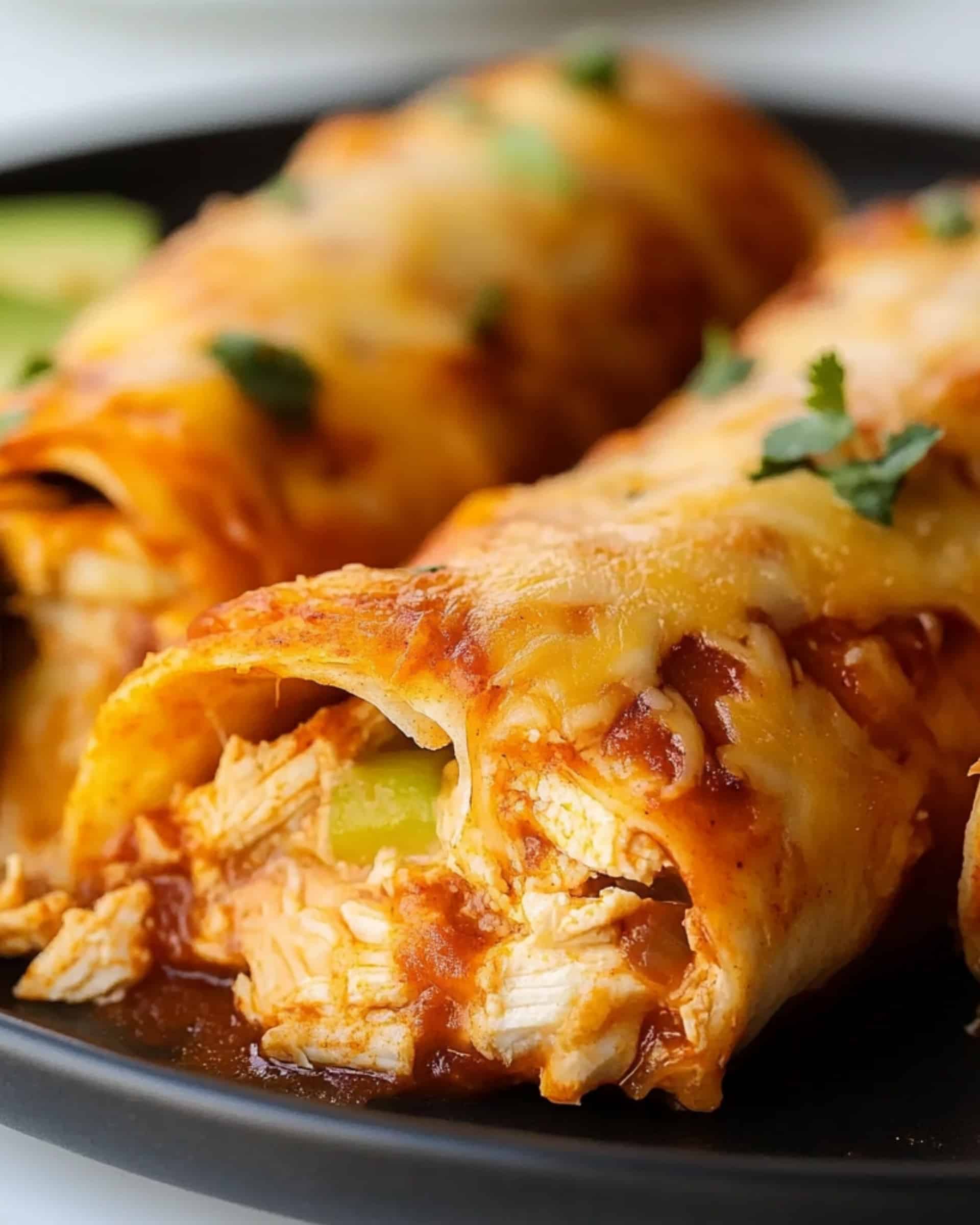 Easy Chicken Enchiladas Recipe