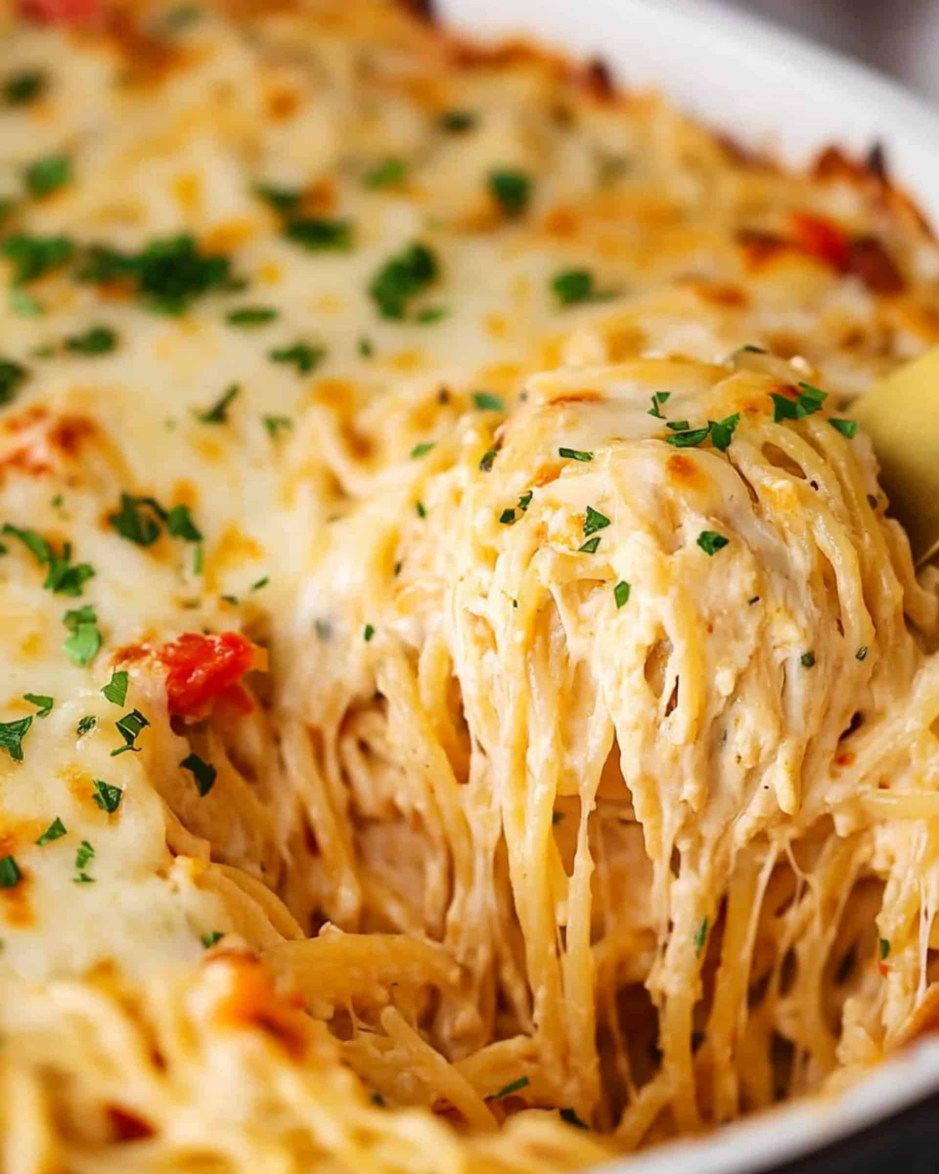 Easy Chicken Spaghetti with Rotel Recipe