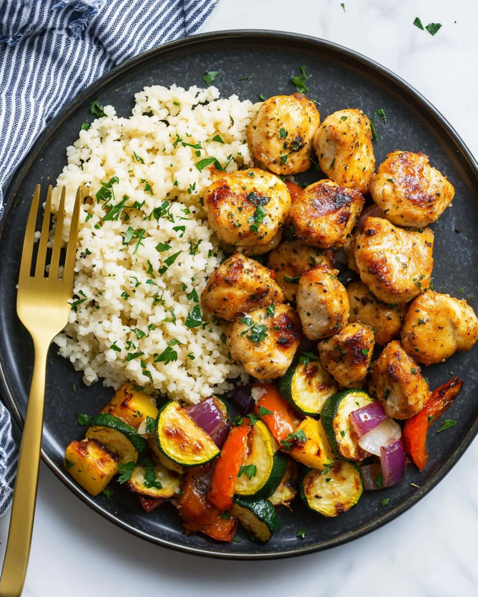 Garlic Butter Chicken Bites Recipe