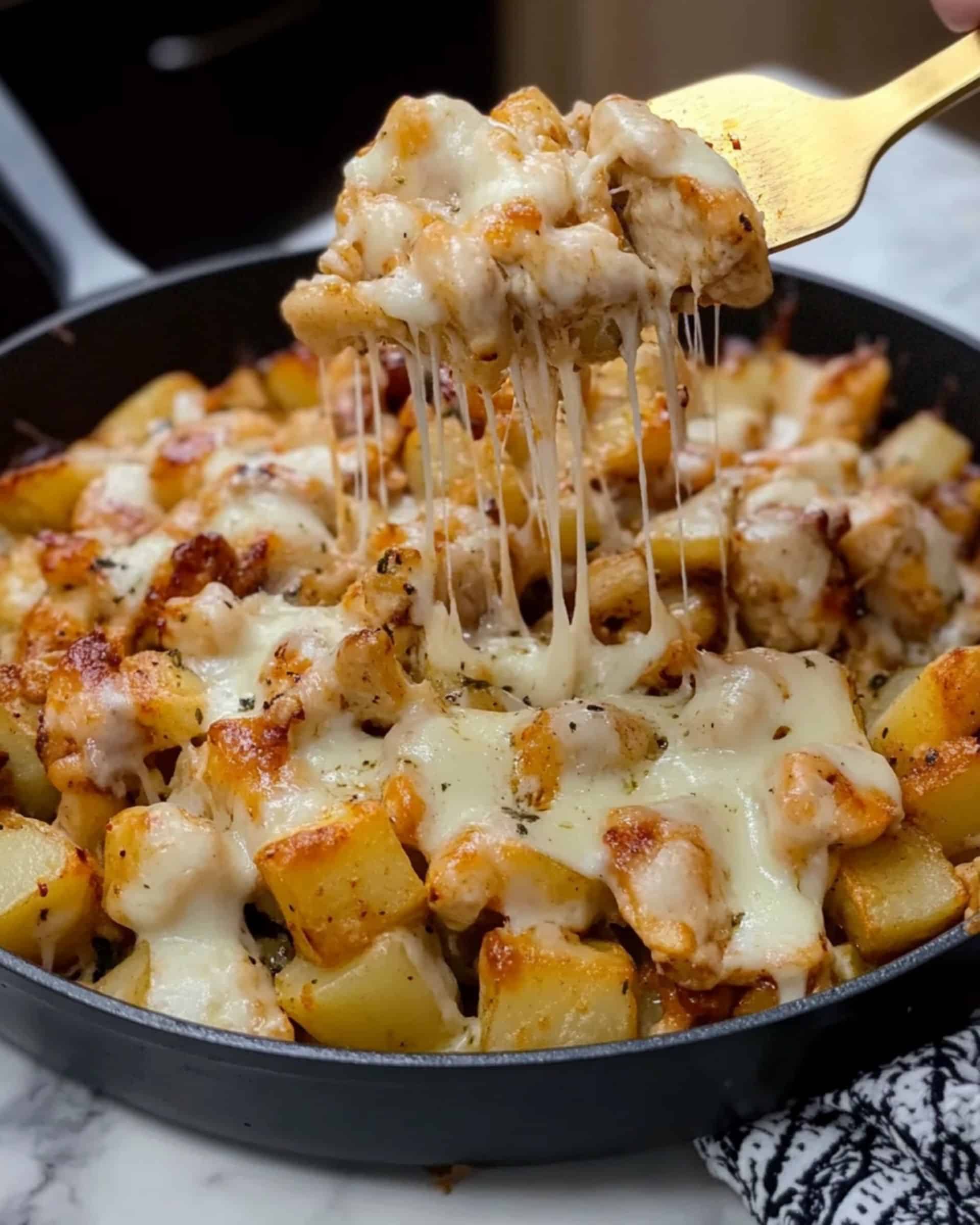 Garlic Parmesan Chicken & Potatoes Recipe