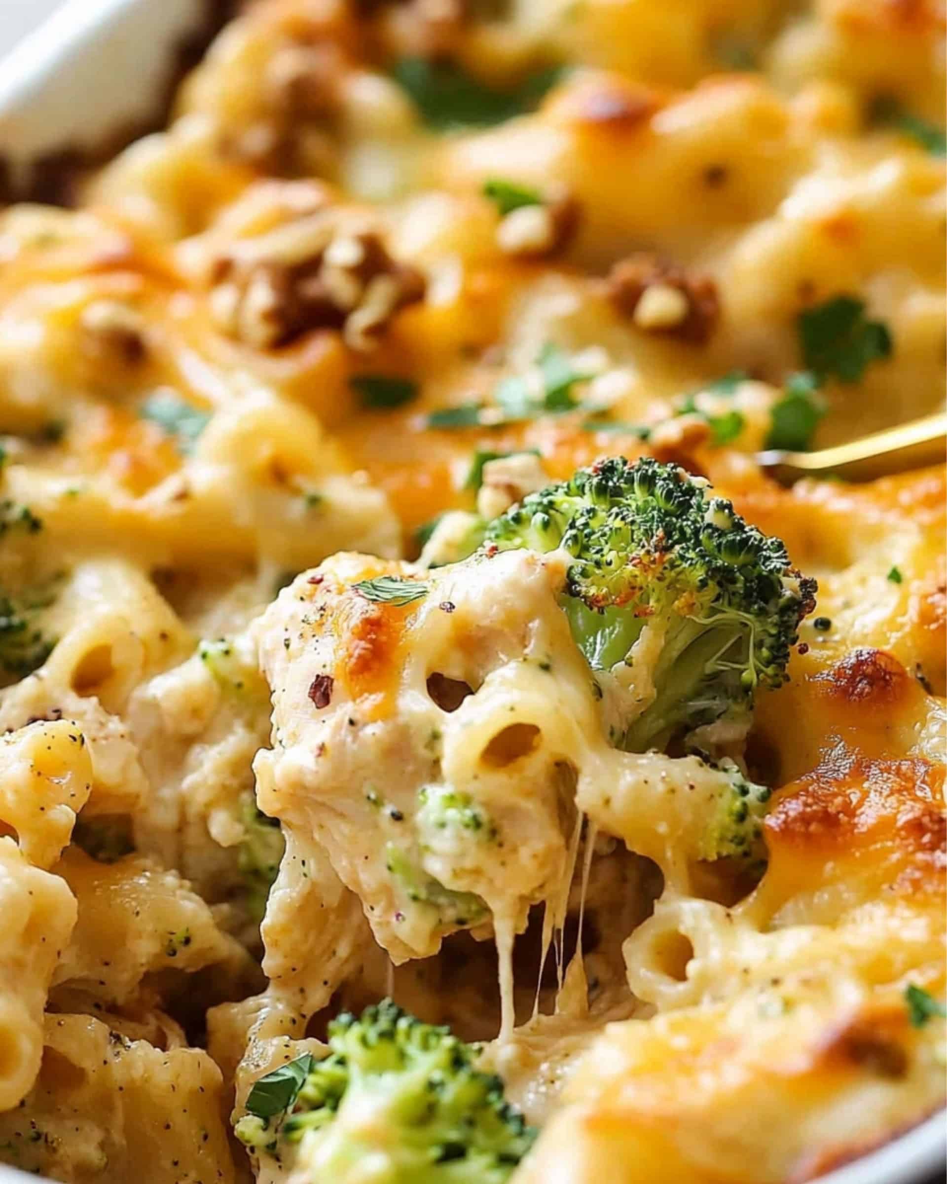 Healthy Chicken Broccoli Pasta Casserole Recipe